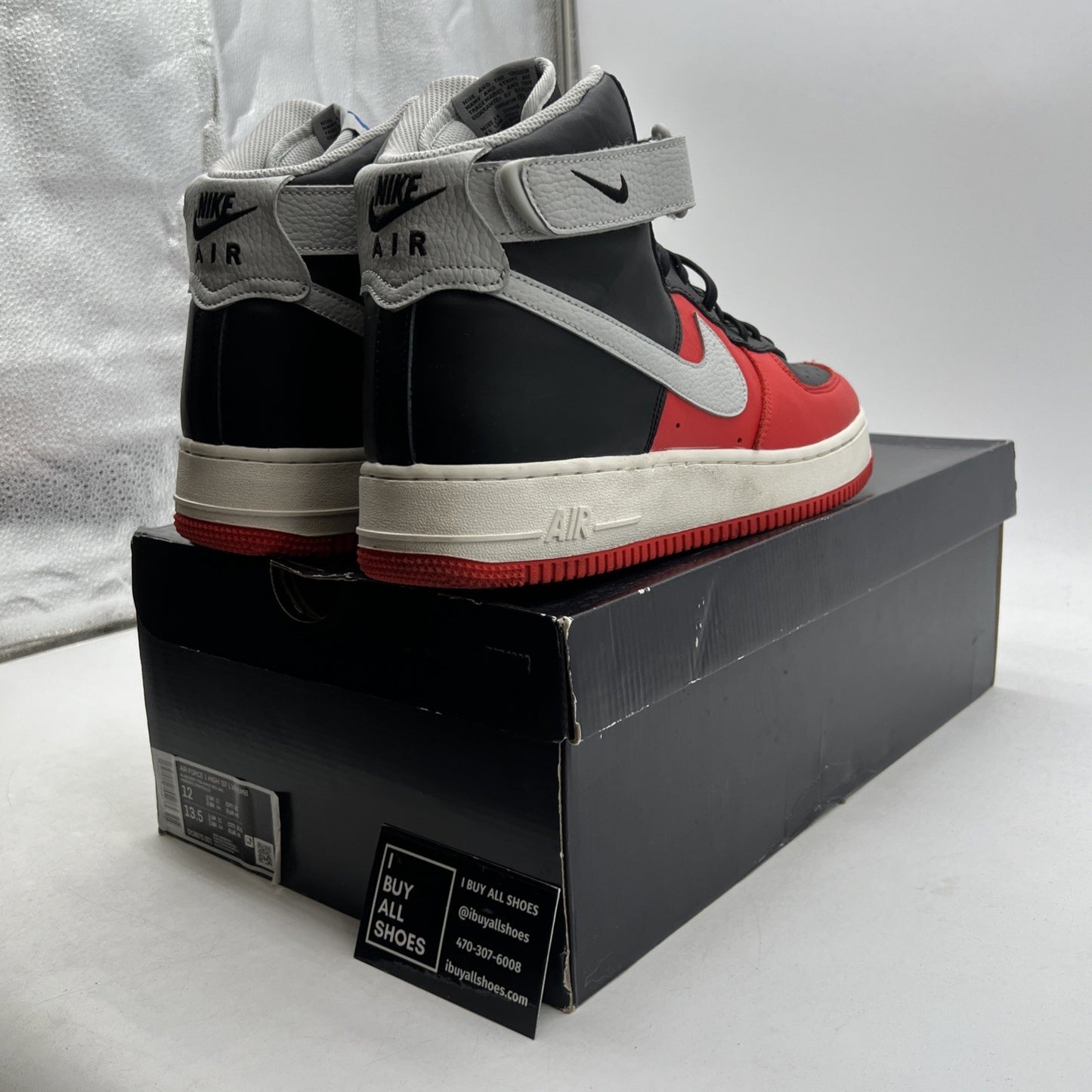 Size 12 - Nike Air Force 1 High 07 LV8 EMB 75TH NBA Anniversary (DC8870 001)