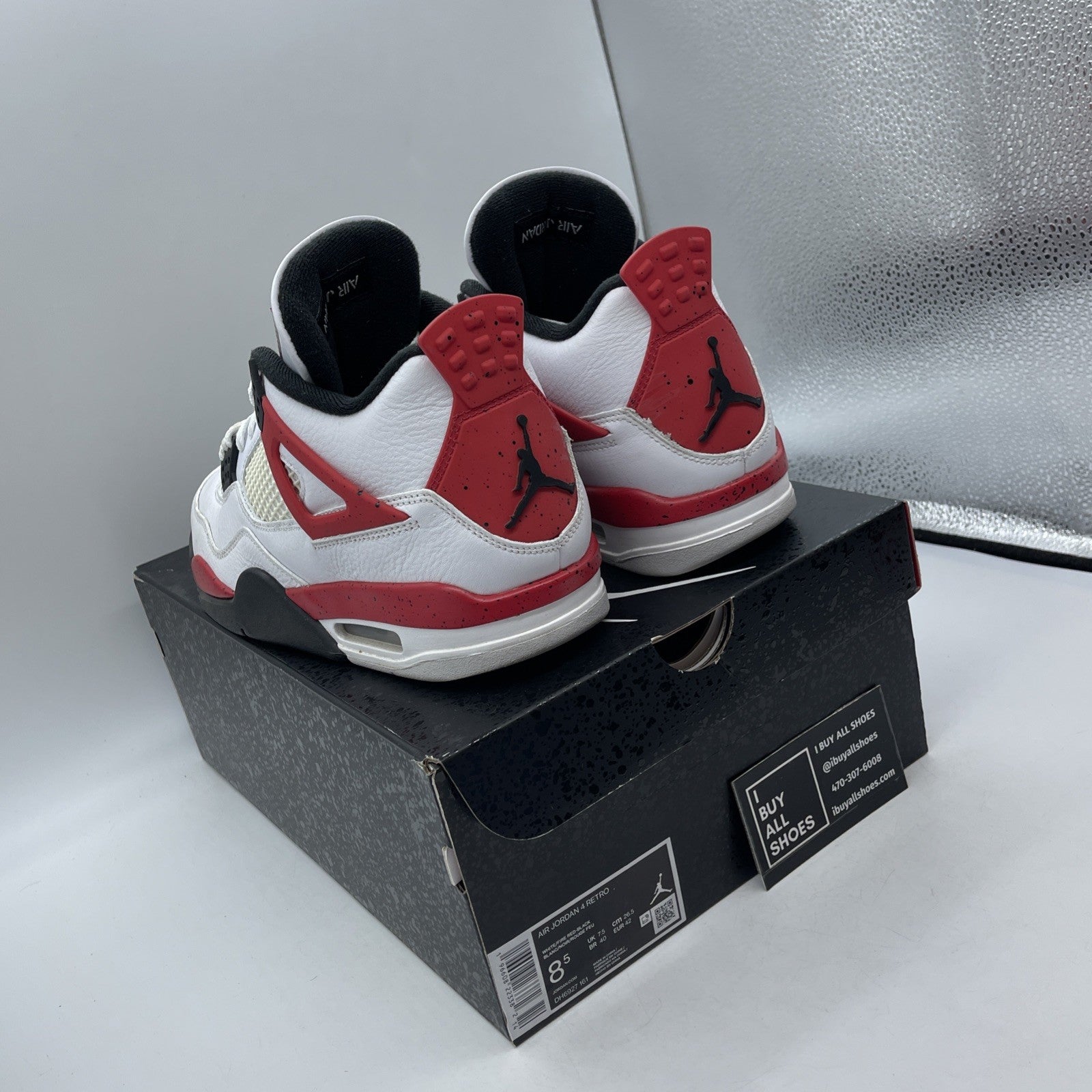 Size 8.5 - Air Jordan 4 Retro Mid Red Cement