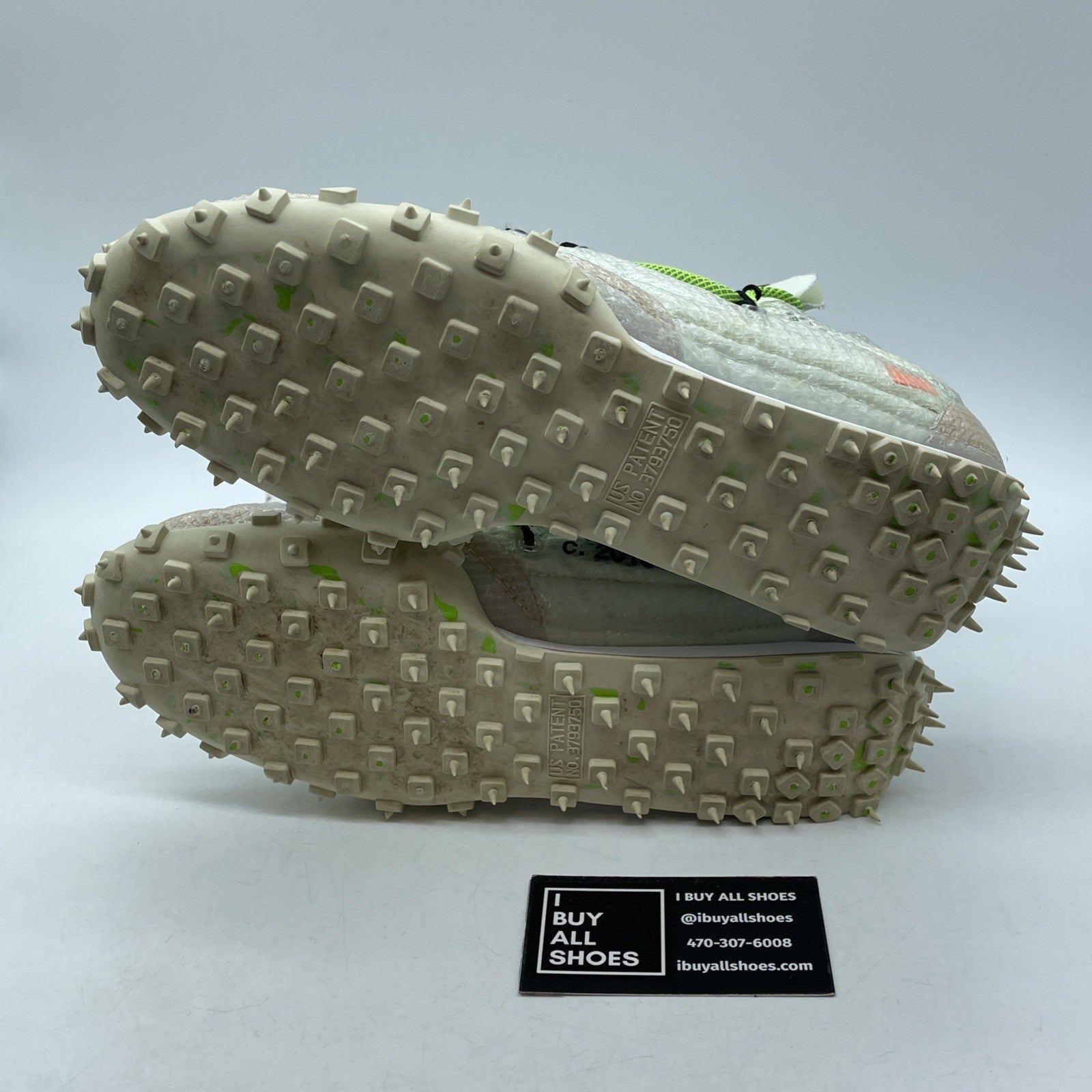 Size 10W - Nike Off-White x Waffle Racer Electric Green White (CD8180-100)