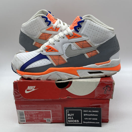 Size 8.5 - Nike Air Trainer SC Bo Jackson Grey White Leather (DV2212-100)