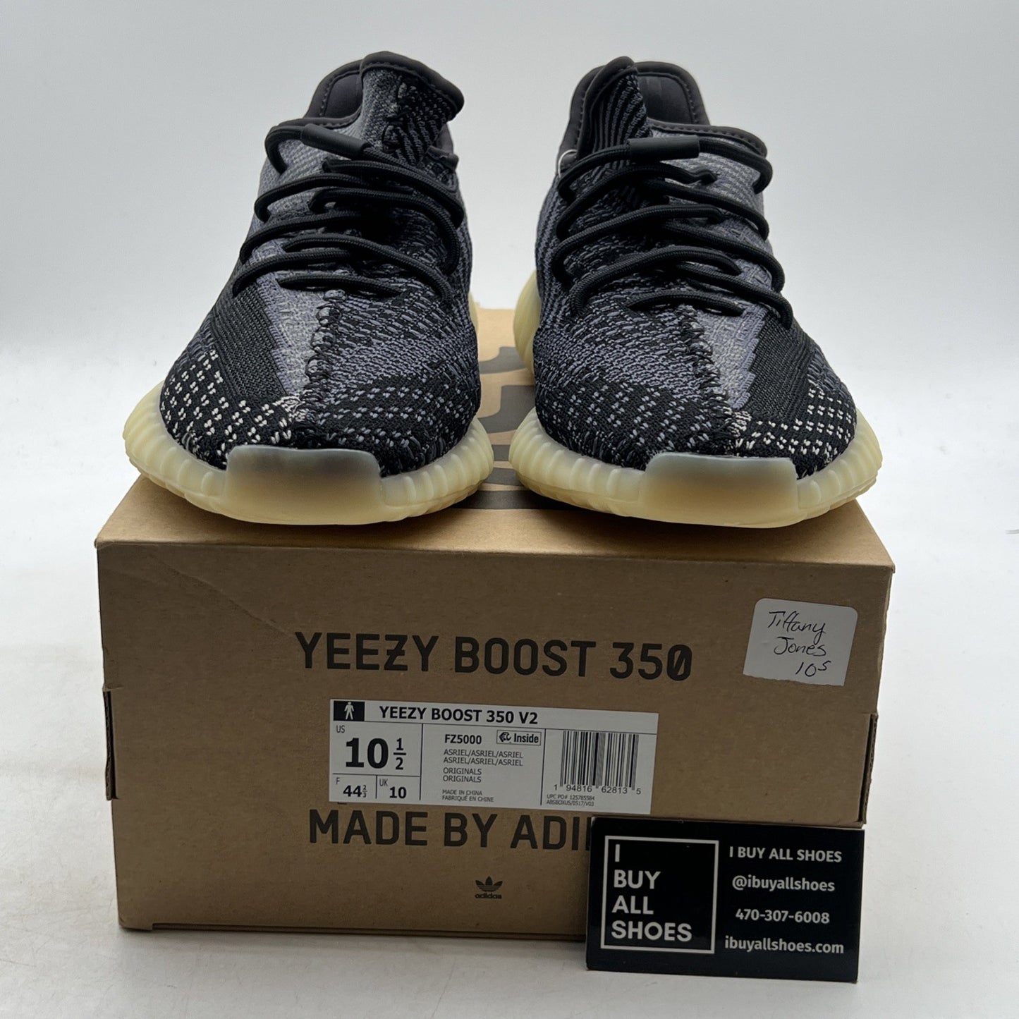 Size 10.5 - adidas Yeezy Boost 350 V2 Low Carbon (FZ5000)