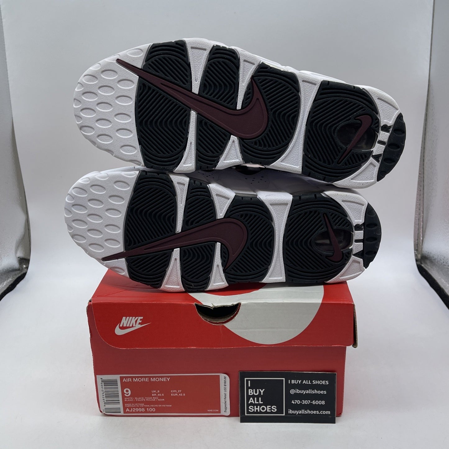 Size 9 - Nike Air More Money Mo' Money (AJ2998-100)