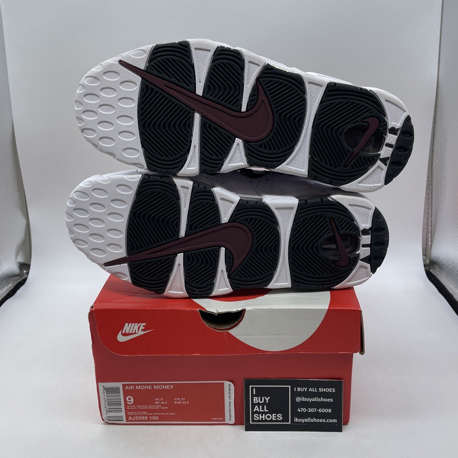 Size 9 - Nike Air More Money Mo' Money (AJ2998-100)