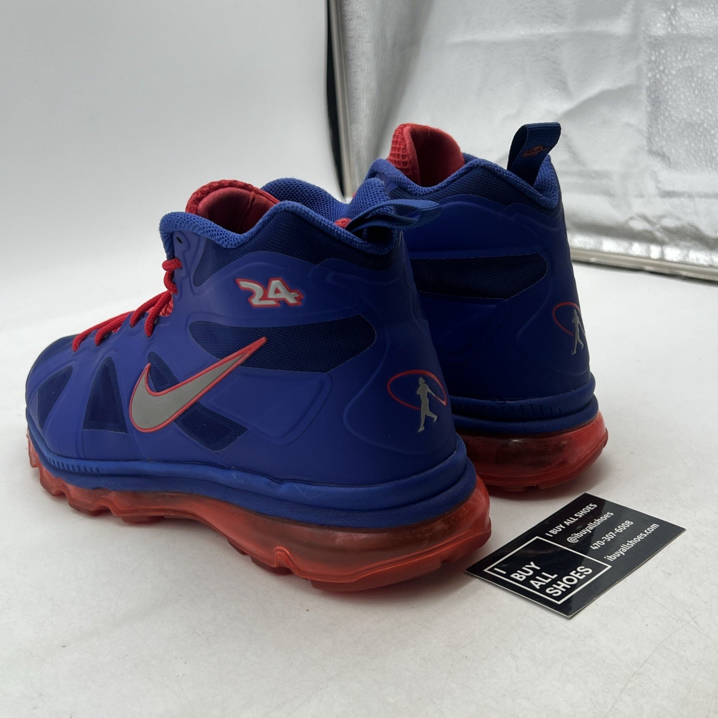 Size 10 - Nike Air Max Griffey Fury Jackie Robinson (487664-400)