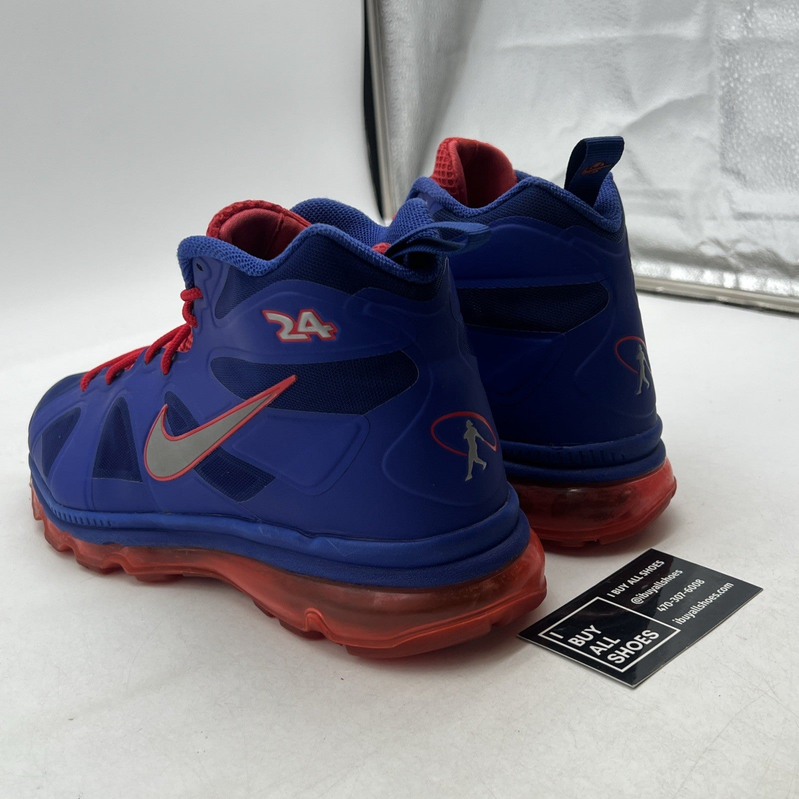 Size 10 - Nike Air Max Griffey Fury Jackie Robinson (487664-400)