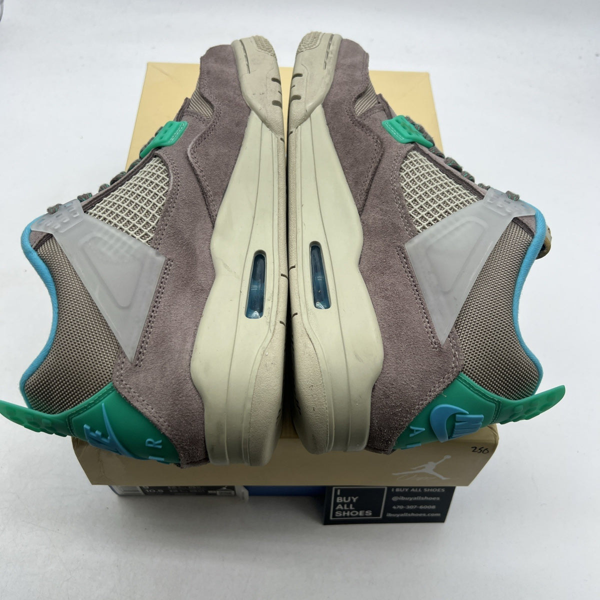 Size 9 - Union LA x Air Jordan 4 Retro Taupe Haze (DJ5718-242)