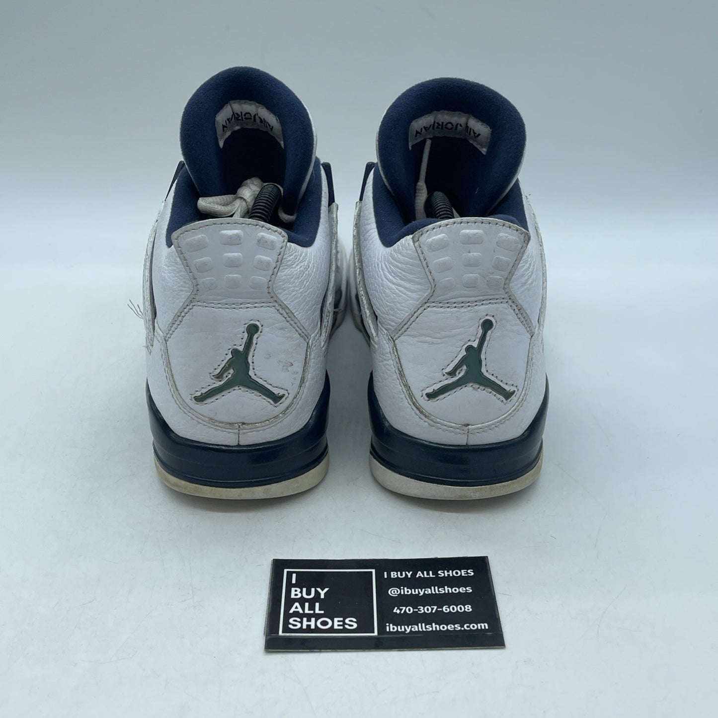 Size 8.5 - Air Jordan 4 Retro LS Columbia (314254-107)
