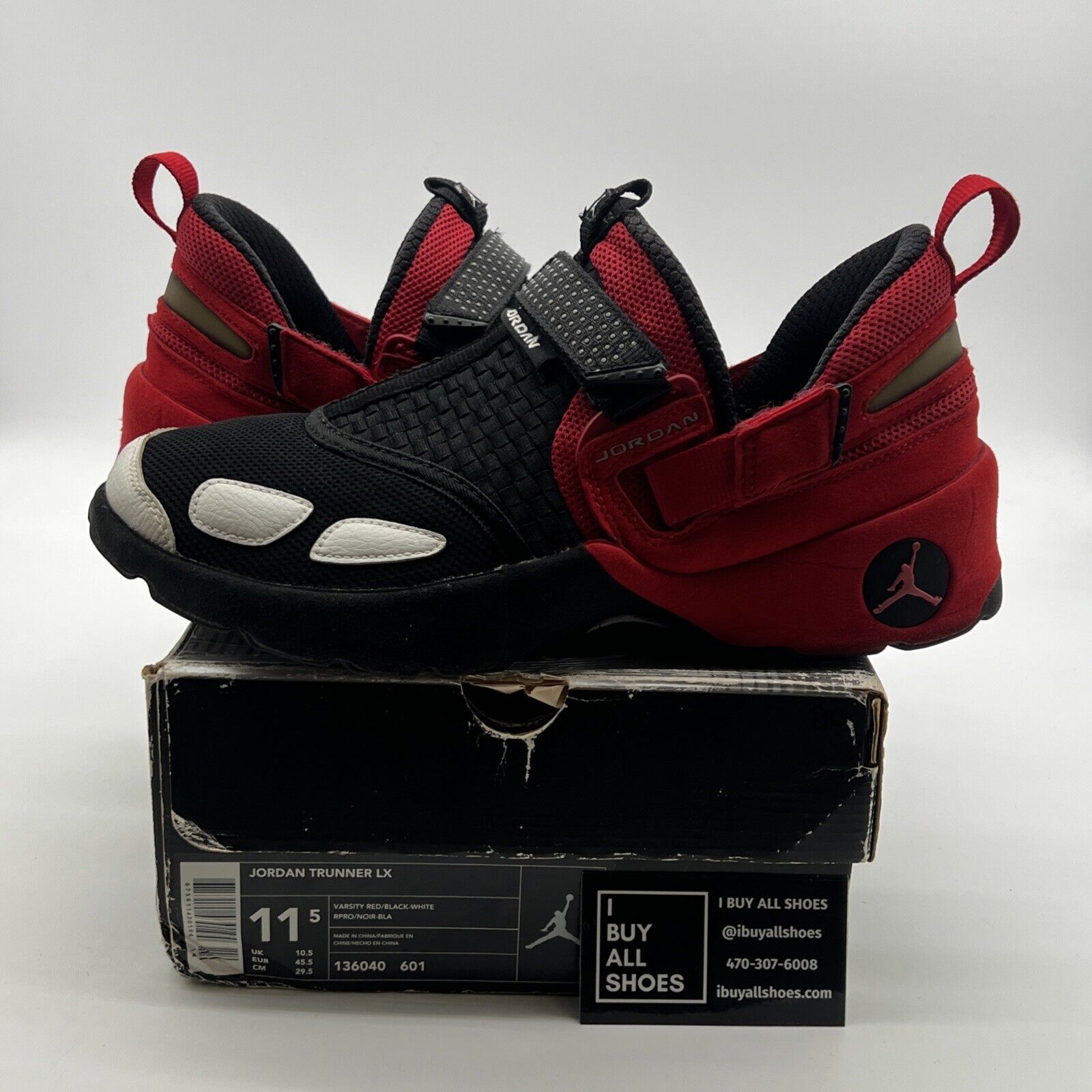 Size 11.5 - Jordan Trunner Lx Red (136040-601)
