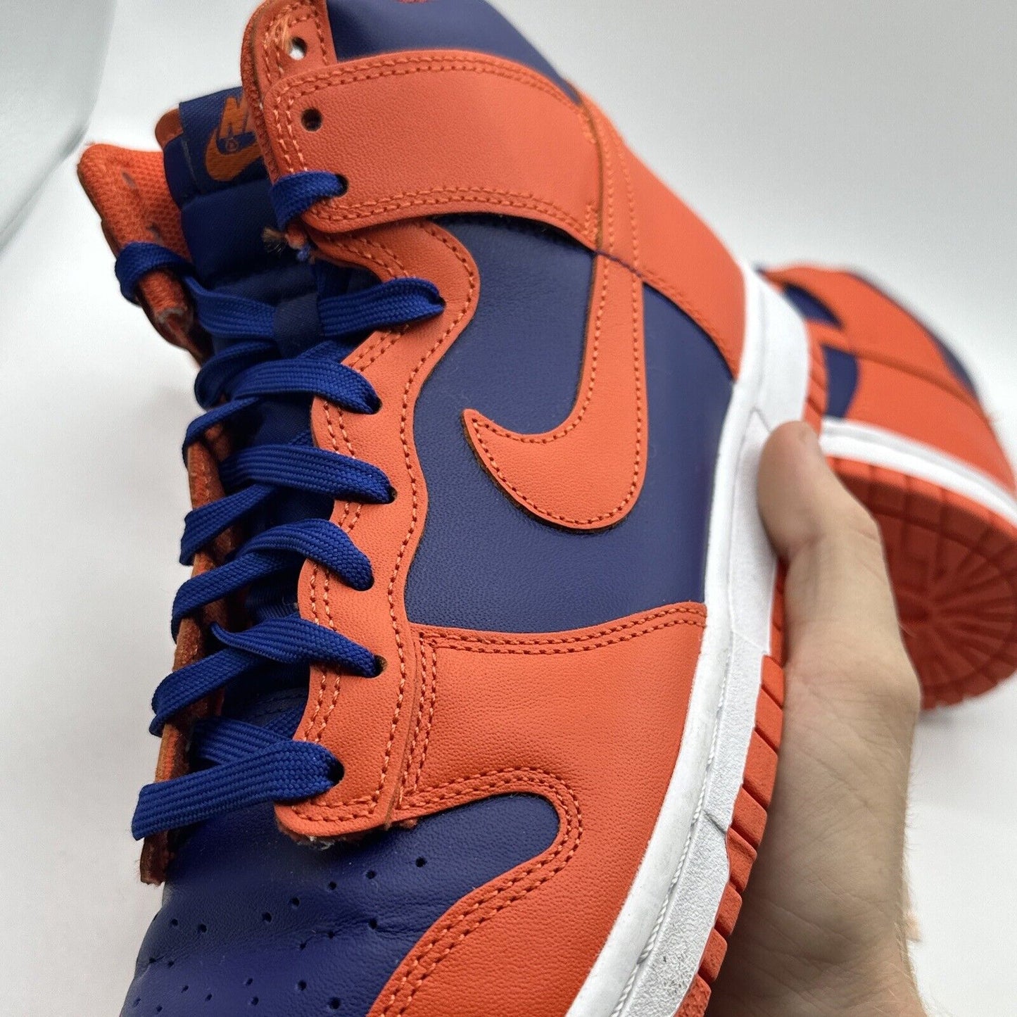 Size 9.5 - Nike Dunk High Retro Knicks