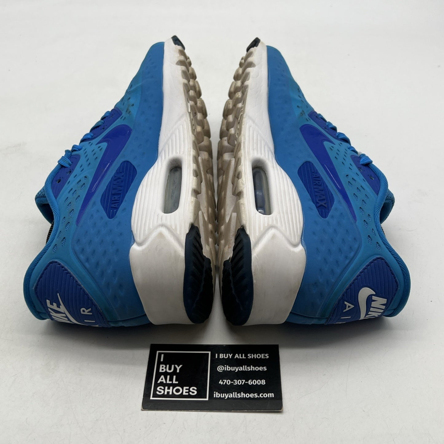 Size 10 - Nike Air Max 90 Ultra BR Light Photo Blue (725222-404)