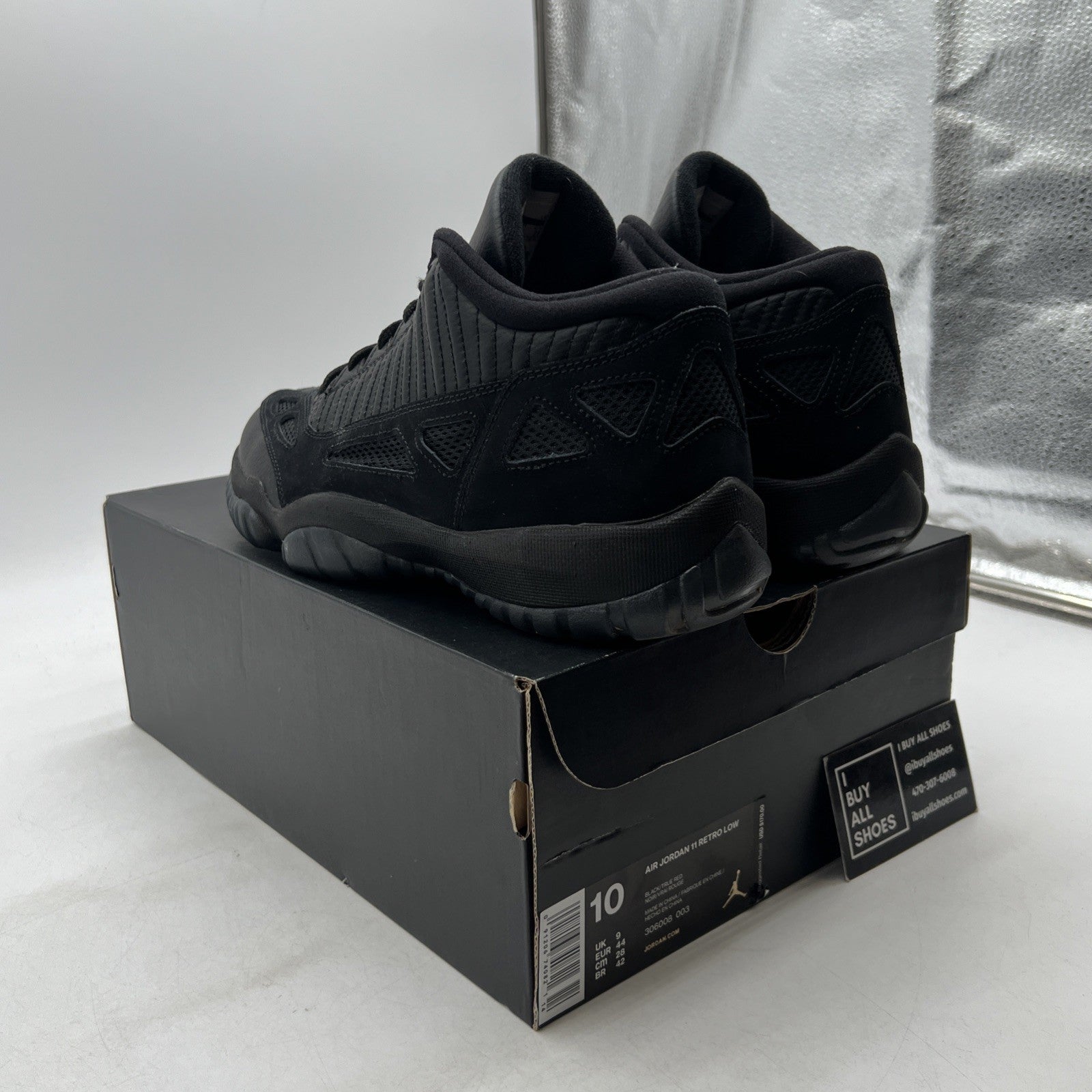Size 10 - Air Jordan 11 IE Low Referee (306008-003)