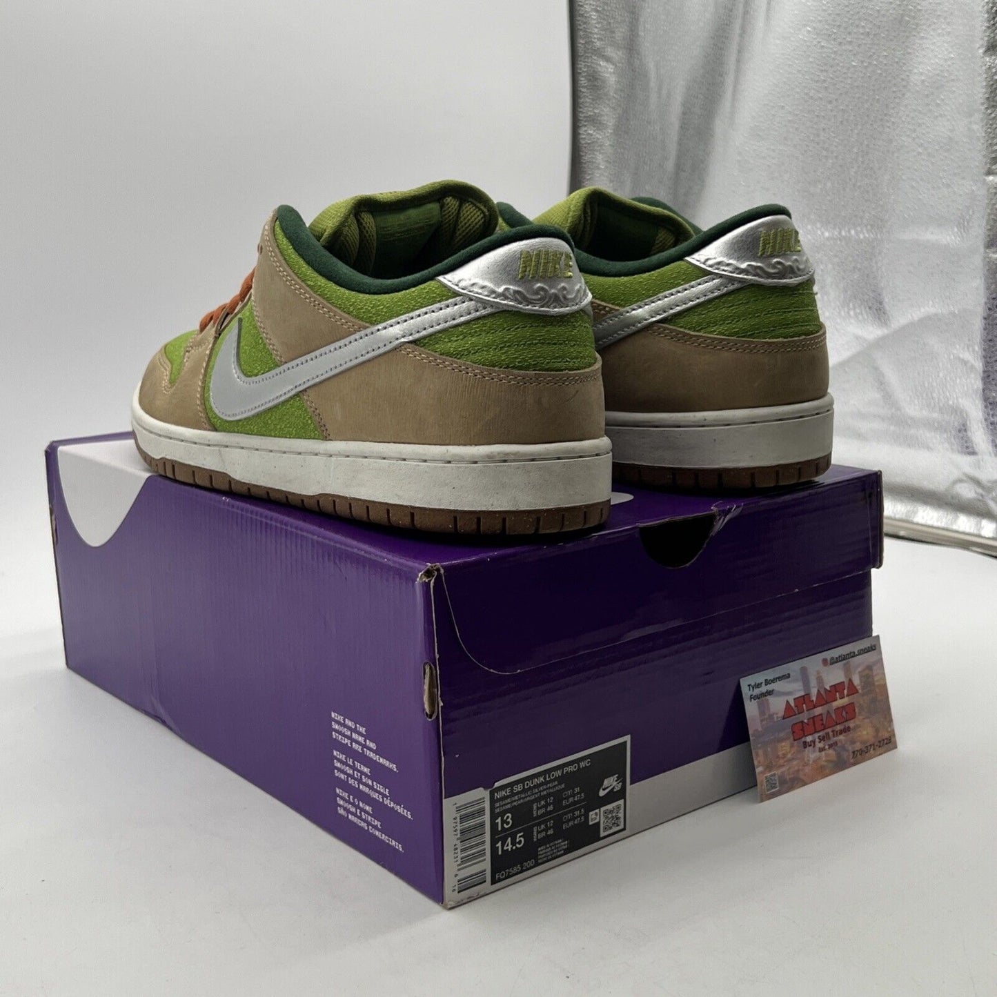 Size 13 - Nike Dunk Pro SB Low Escargot (FQ7585-200)