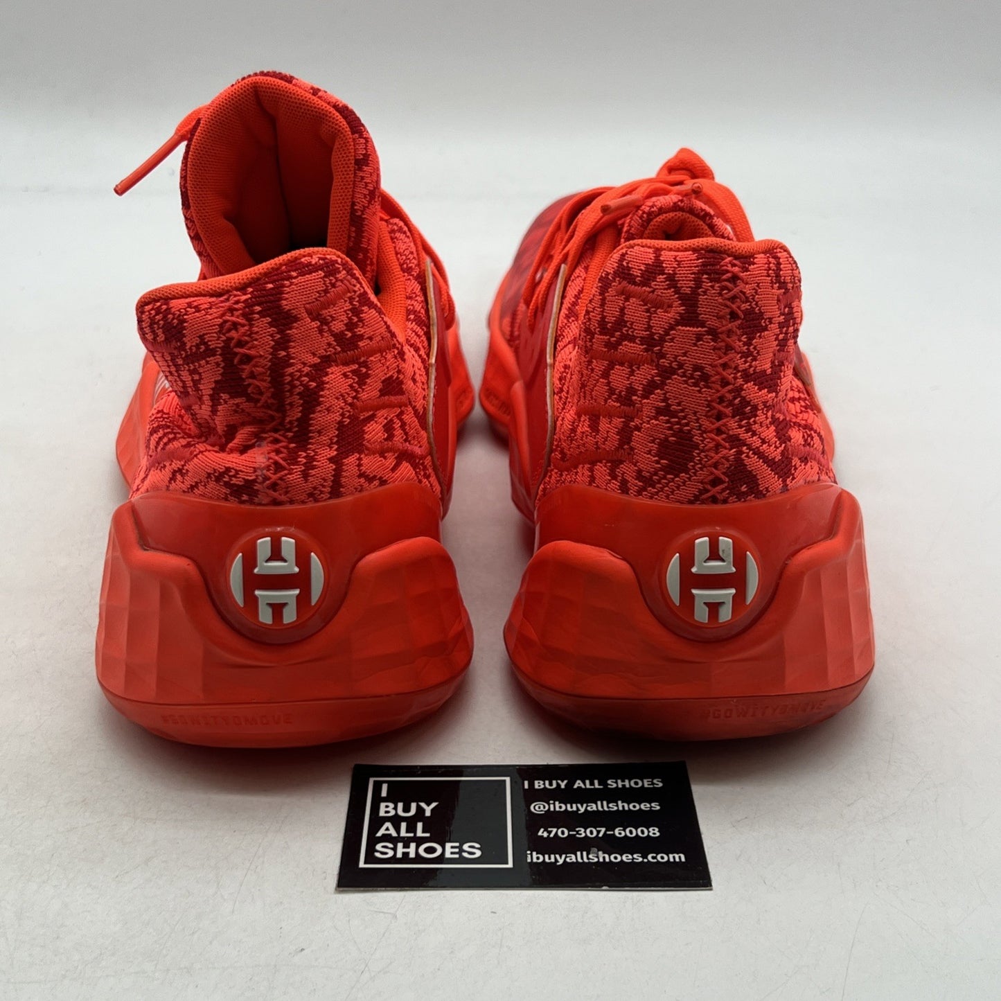 Size 14 - Adidas Harden Vol. 4 Solar Red (EH2409)