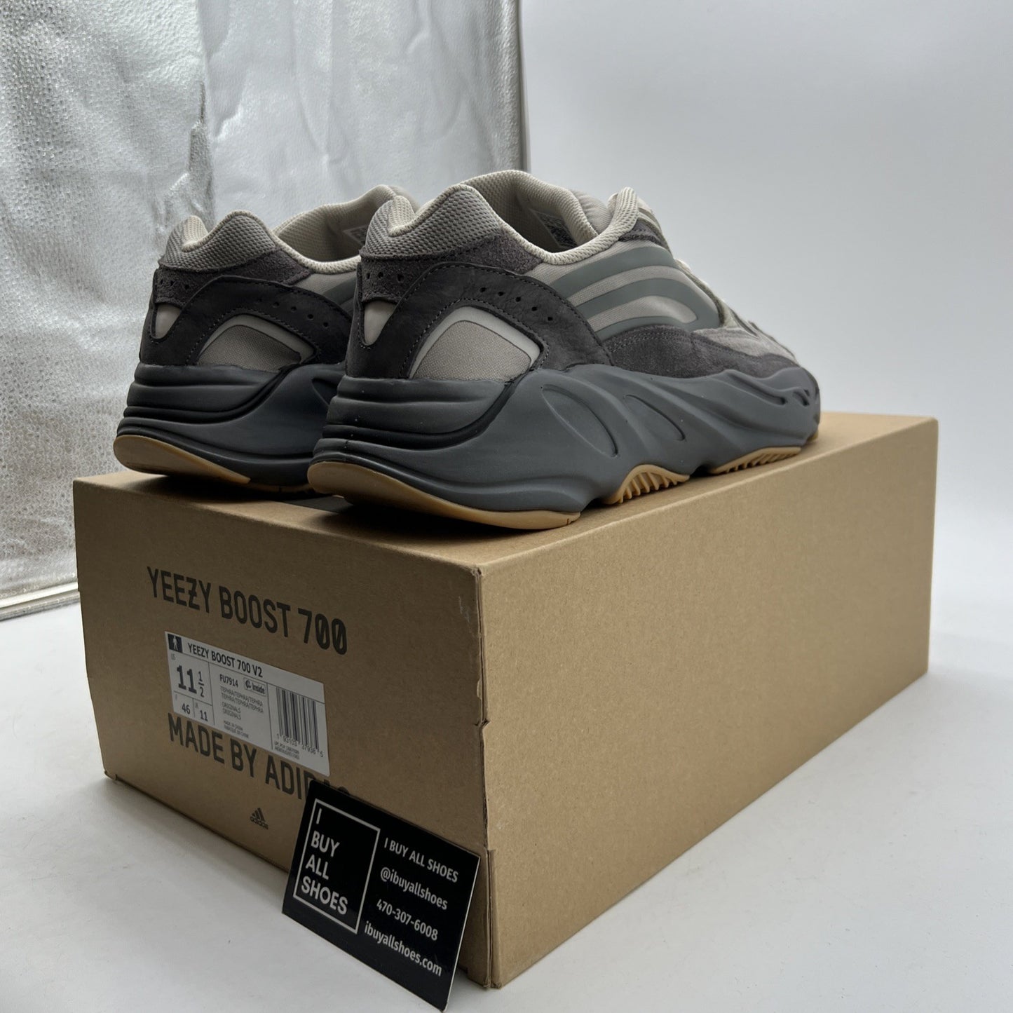 Size 11.5 - adidas Yeezy Boost 700 V2 Tephra (FU7914)