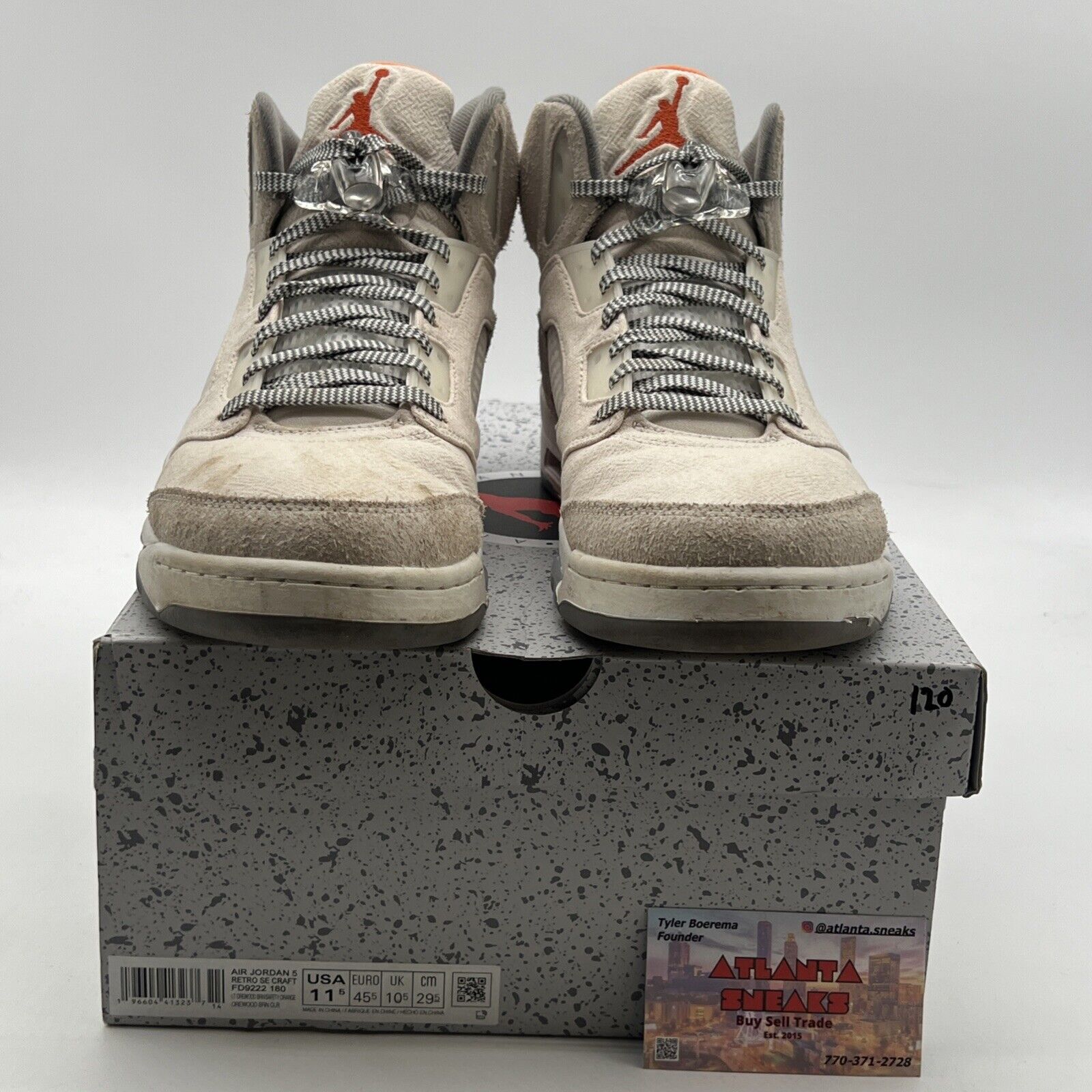 Size 11.5 - Air Jordan 5 Retro SE Craft Light Orewood Brown (FD9222-180)