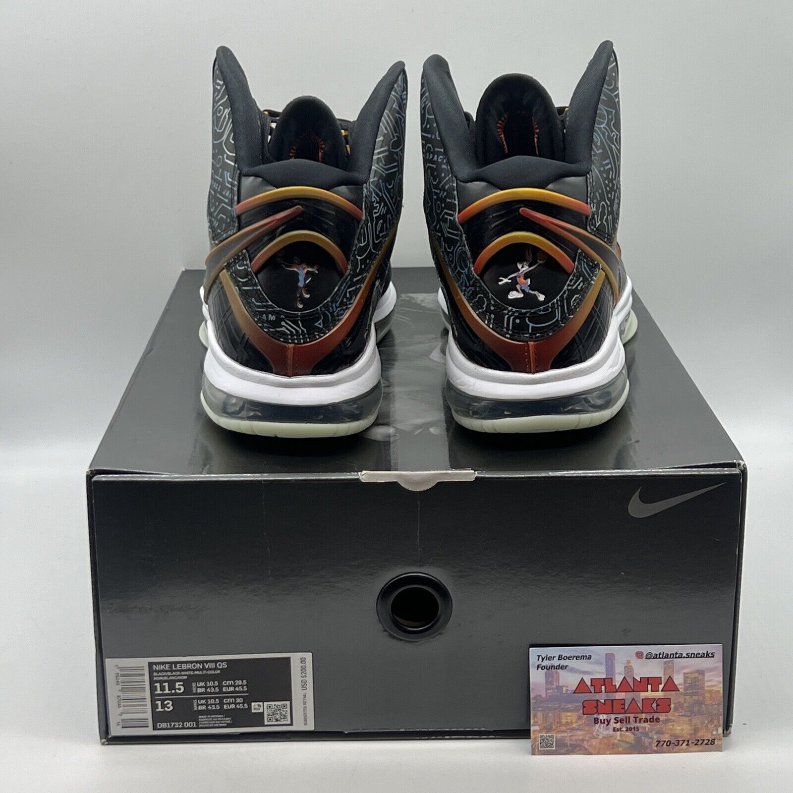 Size 11.5 - Nike LeBron 8 x Space Jam A New Legacy 2021 Brand New  Og All