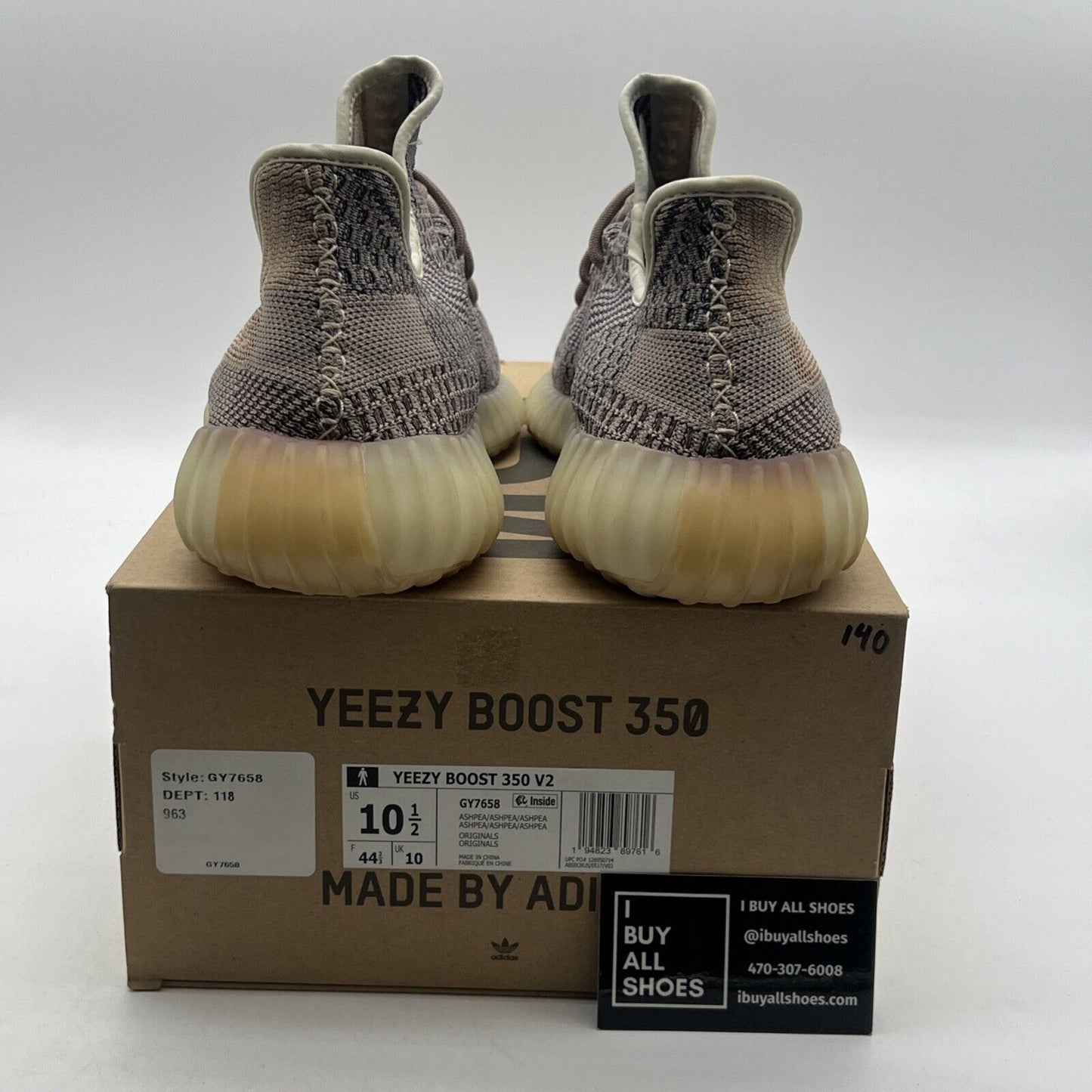 Size 10.5 - adidas Yeezy Boost 350 V2 Ash Pearl (GY7658)