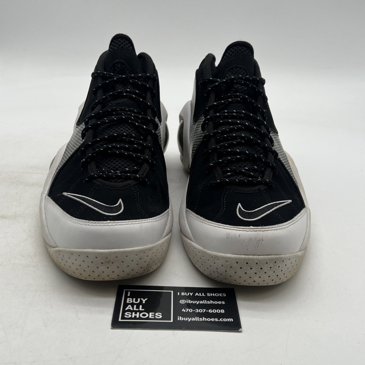 Size 10.5 - Nike Air Zoom Flight 95 Premium 2008 Black White (317810-011)