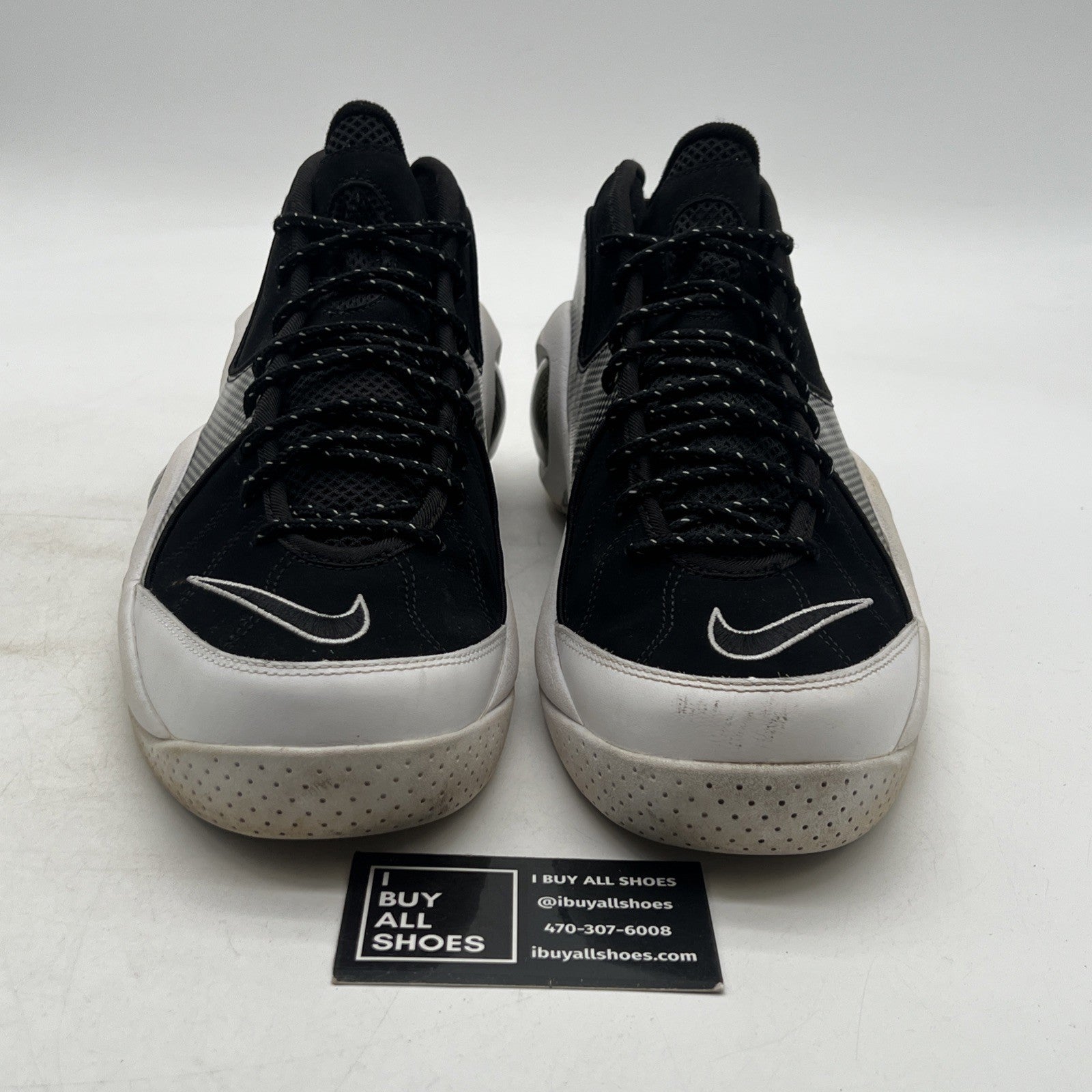 Size 10.5 - Nike Air Zoom Flight 95 Premium 2008 Black White (317810-011)