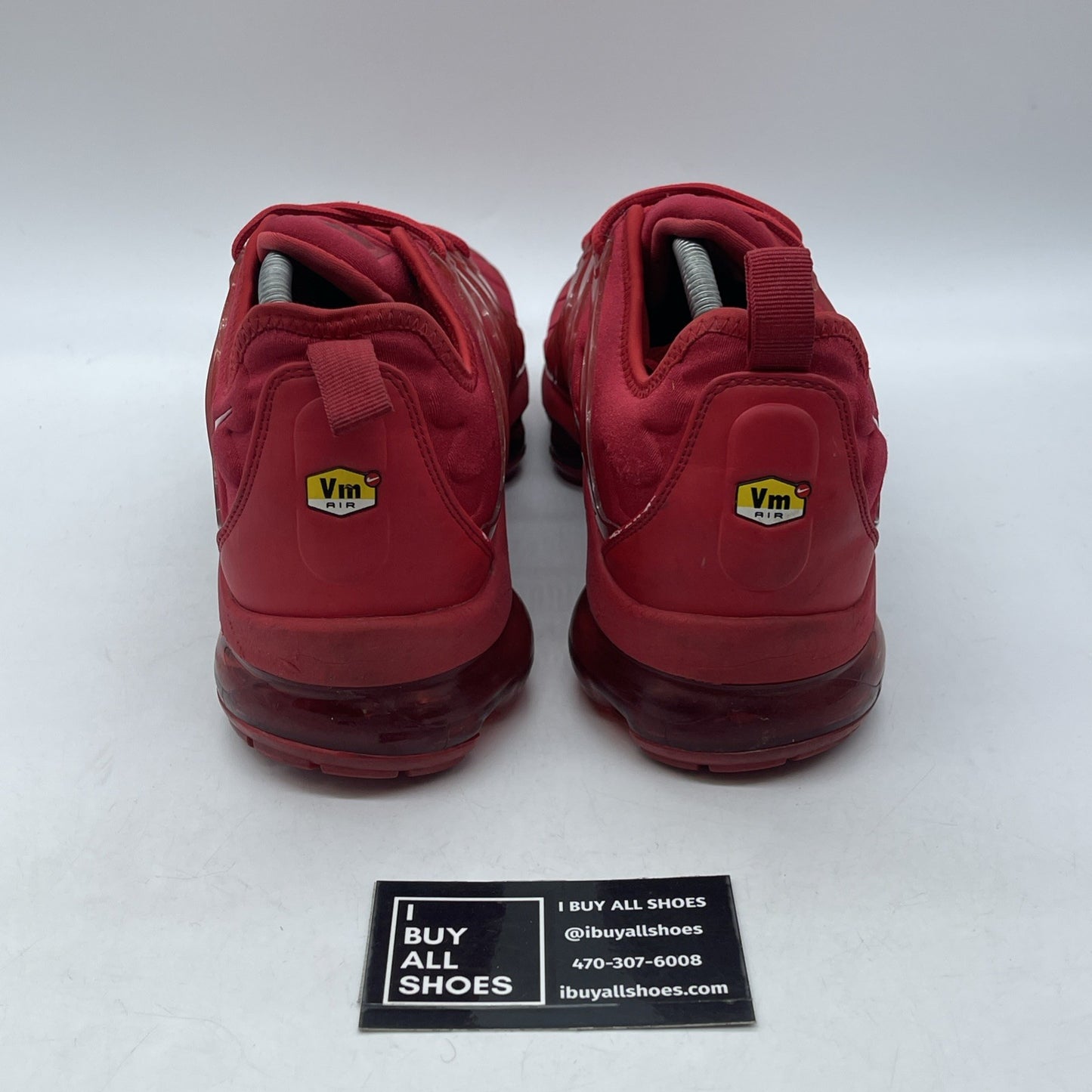 Size 11 - Nike Air VaporMax Plus Triple Red Suede Leather (CW6973-600)