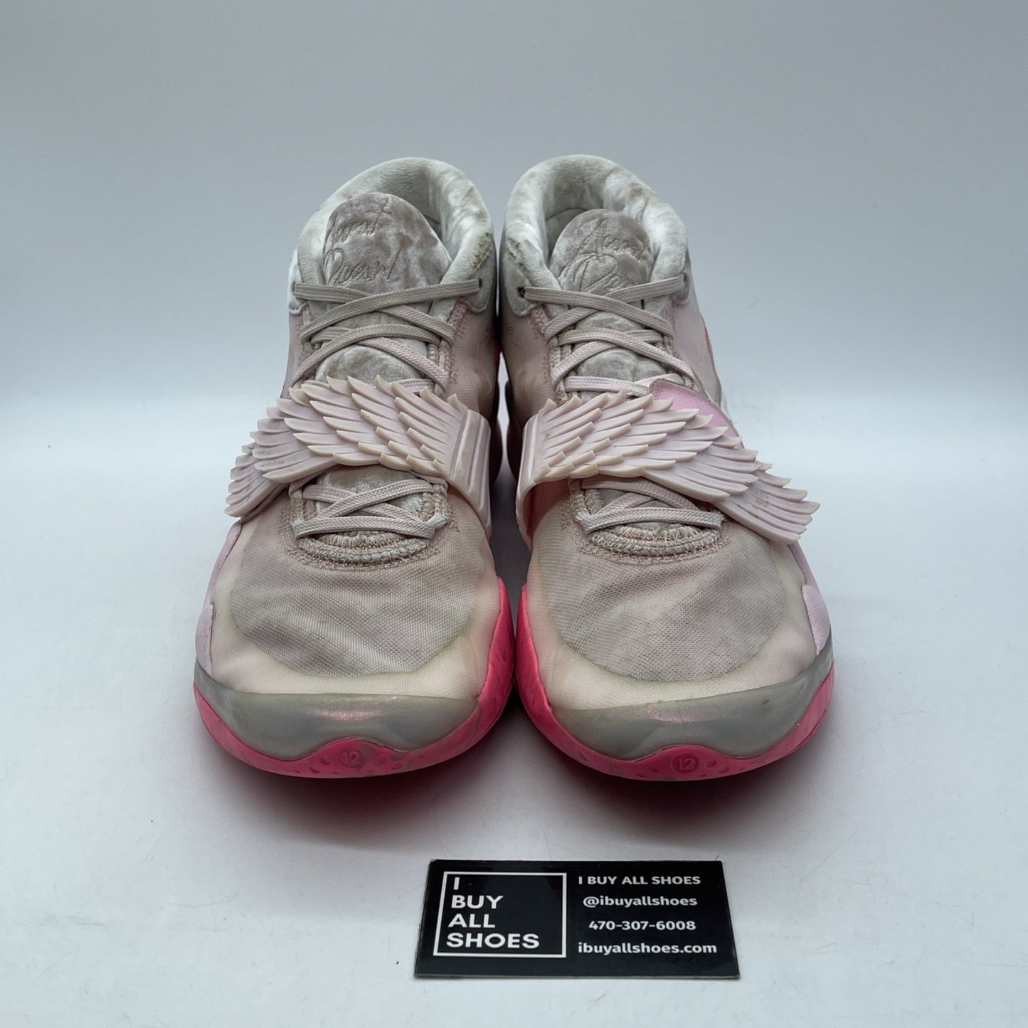 Size 11.5 - Nike Kevin Durant KD 12 AUNT PEARL Pink Suede Leather  (CT2740 900)