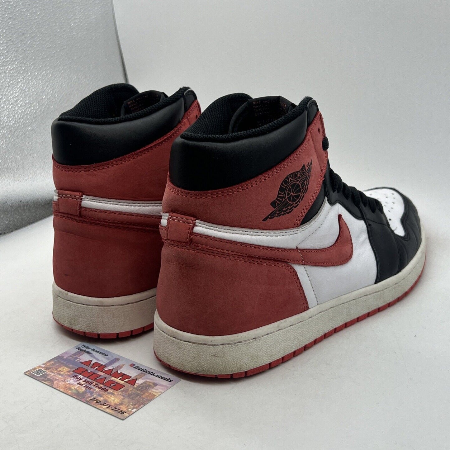 Size 12 - Air Jordan 1 Retro OG High Best Hand in the Game -Track Red 555088-112