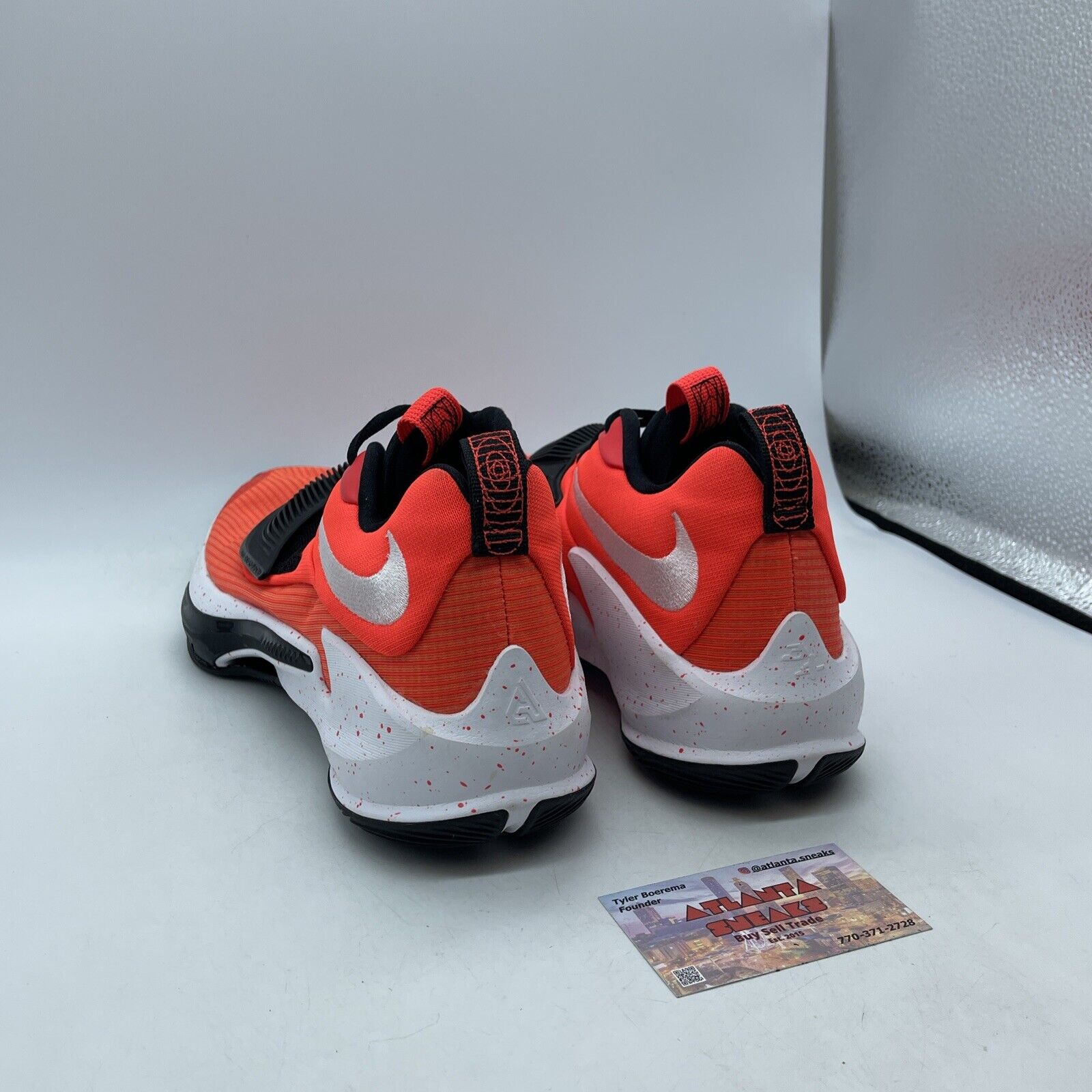 Size 10.5 - Nike Zoom Freak 3 TB Bright Crimson Red Suede Leather (DA7845-600)