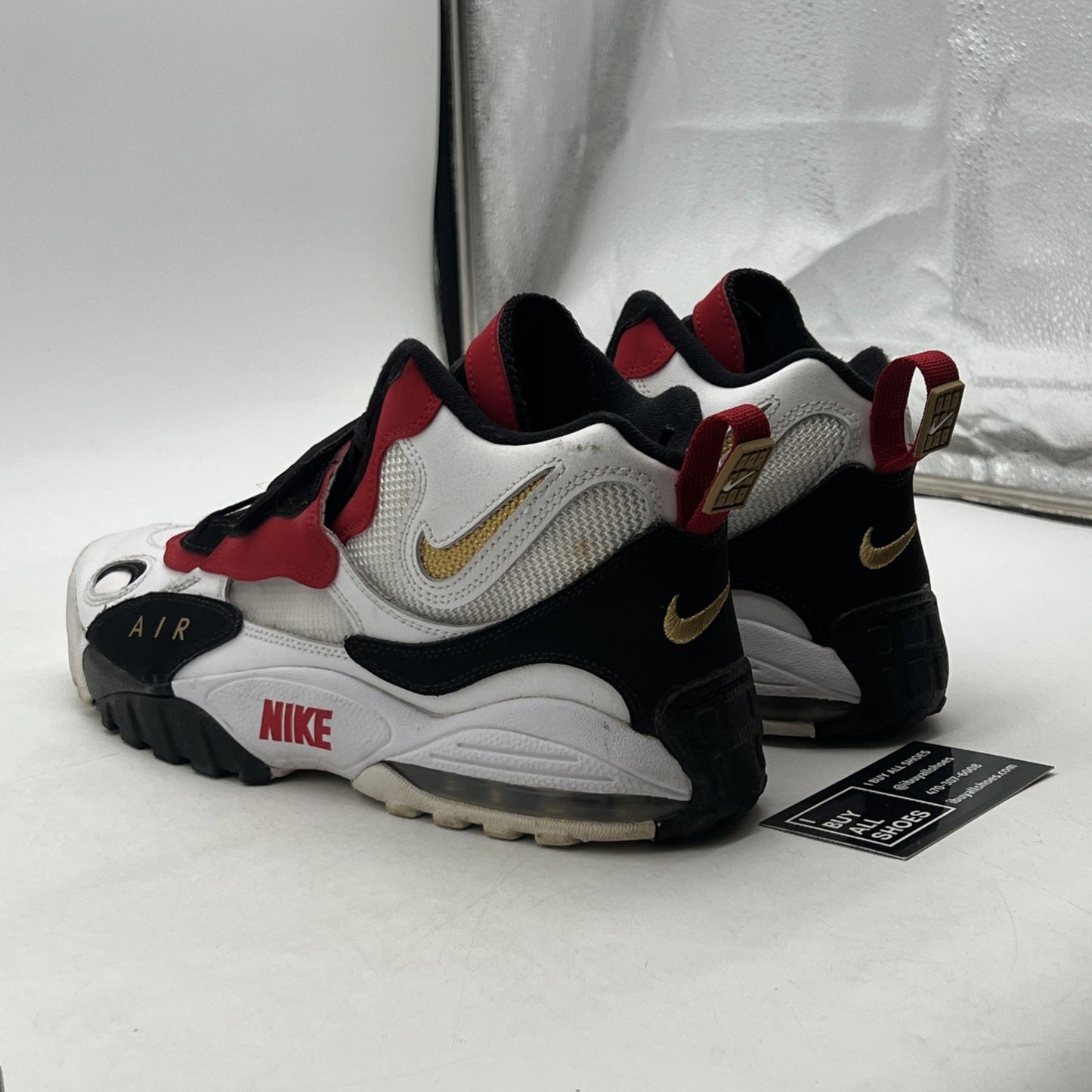 Size 11 - Nike Air Max Speed Turf 2018 49ers (525225-101)
