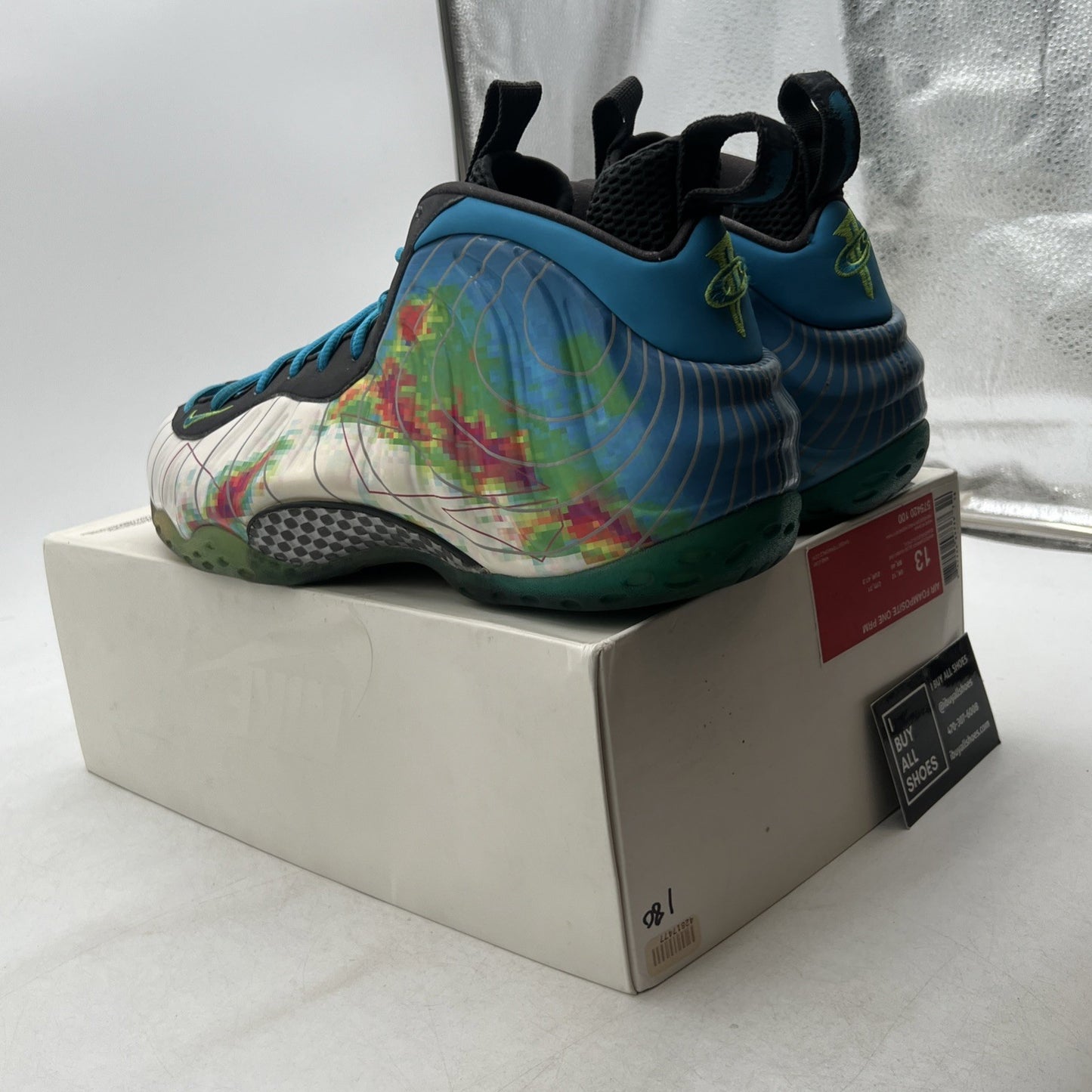 Size 13 - Nike Air Foamposite One PRM Weatherman (575420-100)