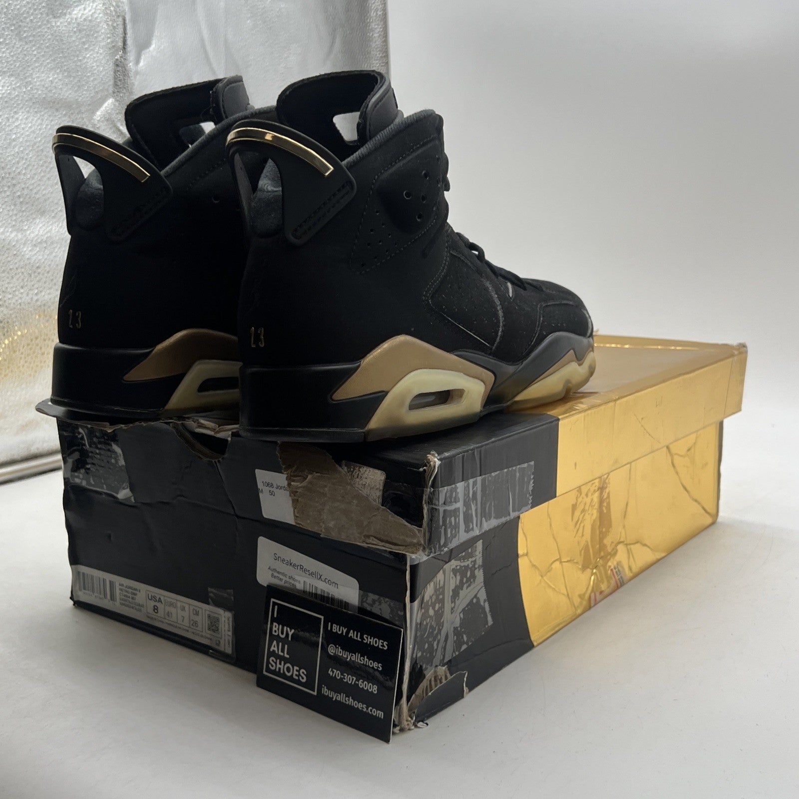 Size 8 - Air Jordan 6 Retro Defining Moments 2020 (CT4954-007)