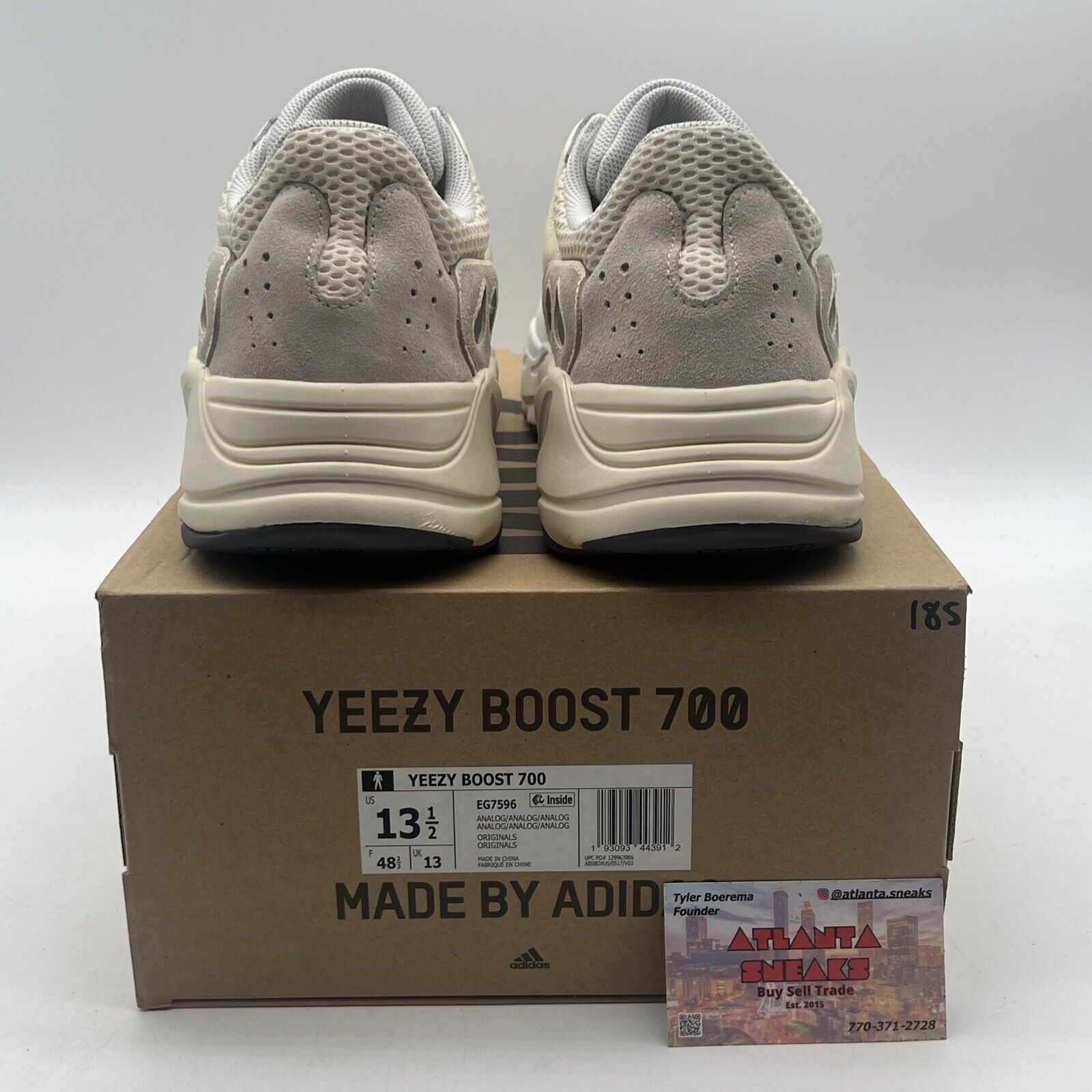 Size 13.5 - adidas Yeezy Boost 700 Salt (EG7596)