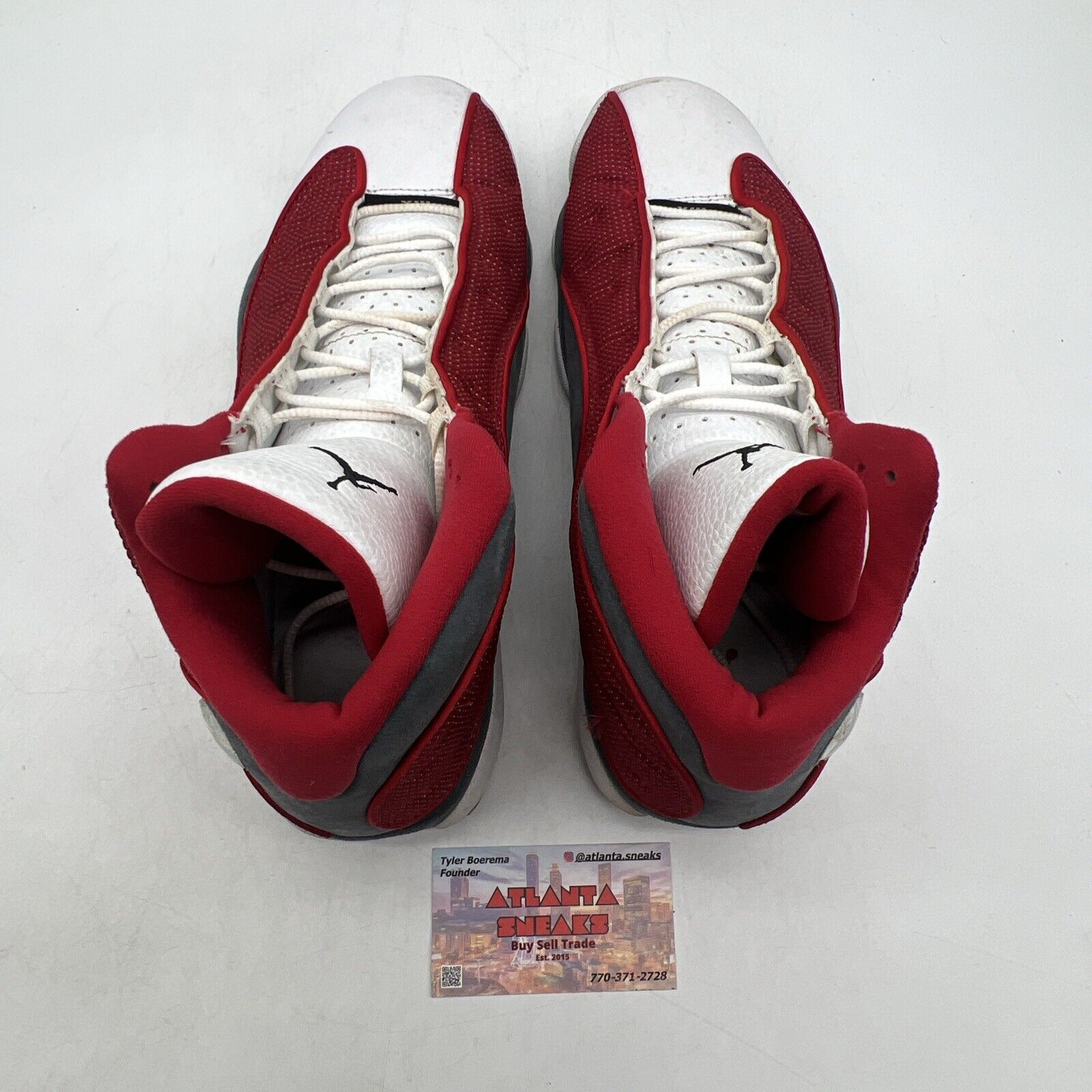 Size 10 - Jordan 13 Red/White - Leather Grey Suede (DJ5982-600)