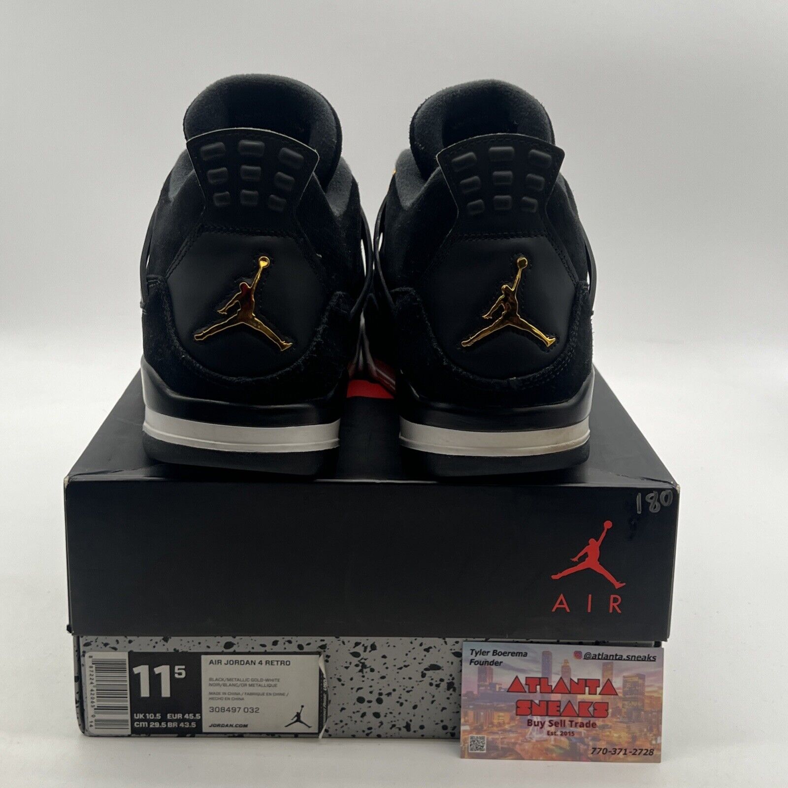 Size 11.5 - Air Jordan 4 Retro Royalty 2017 (308497-032)