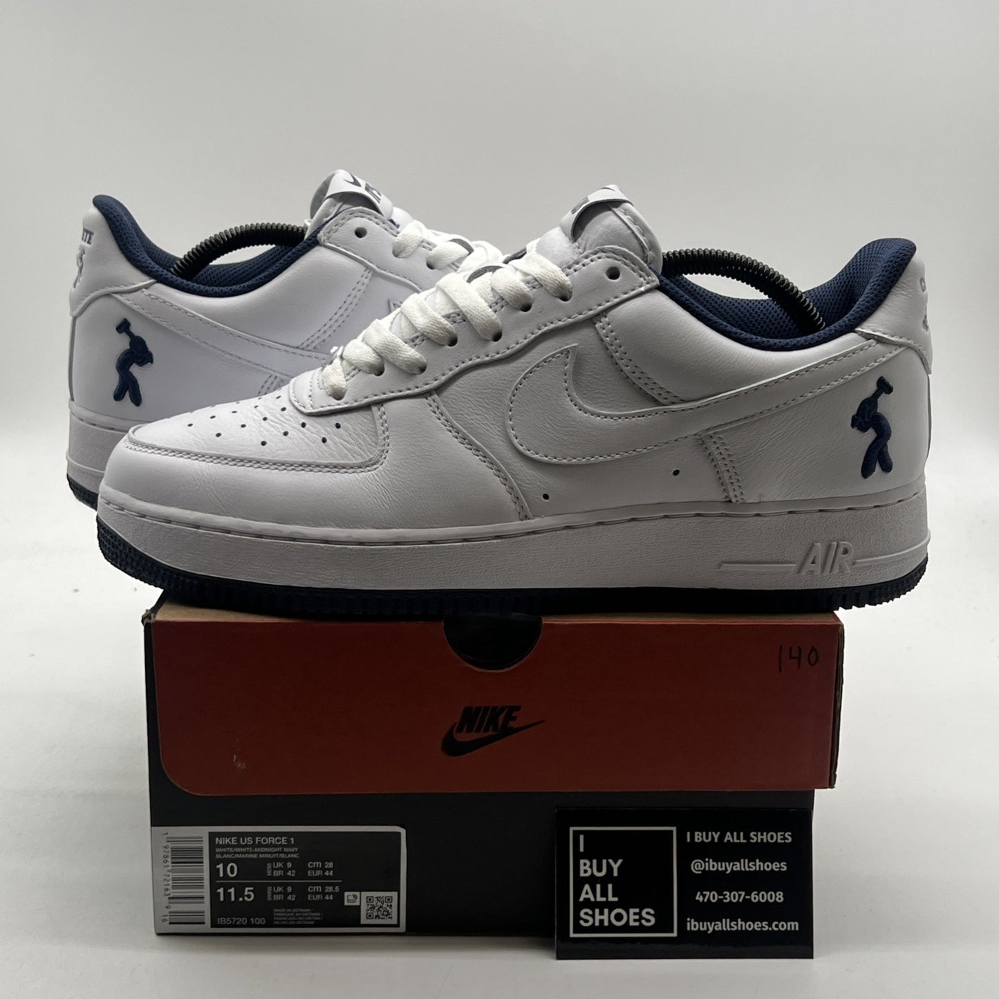 Size 10 - Nike Lil Yachty x Air Force 1 Low Concrete Boys (IB5720-100)