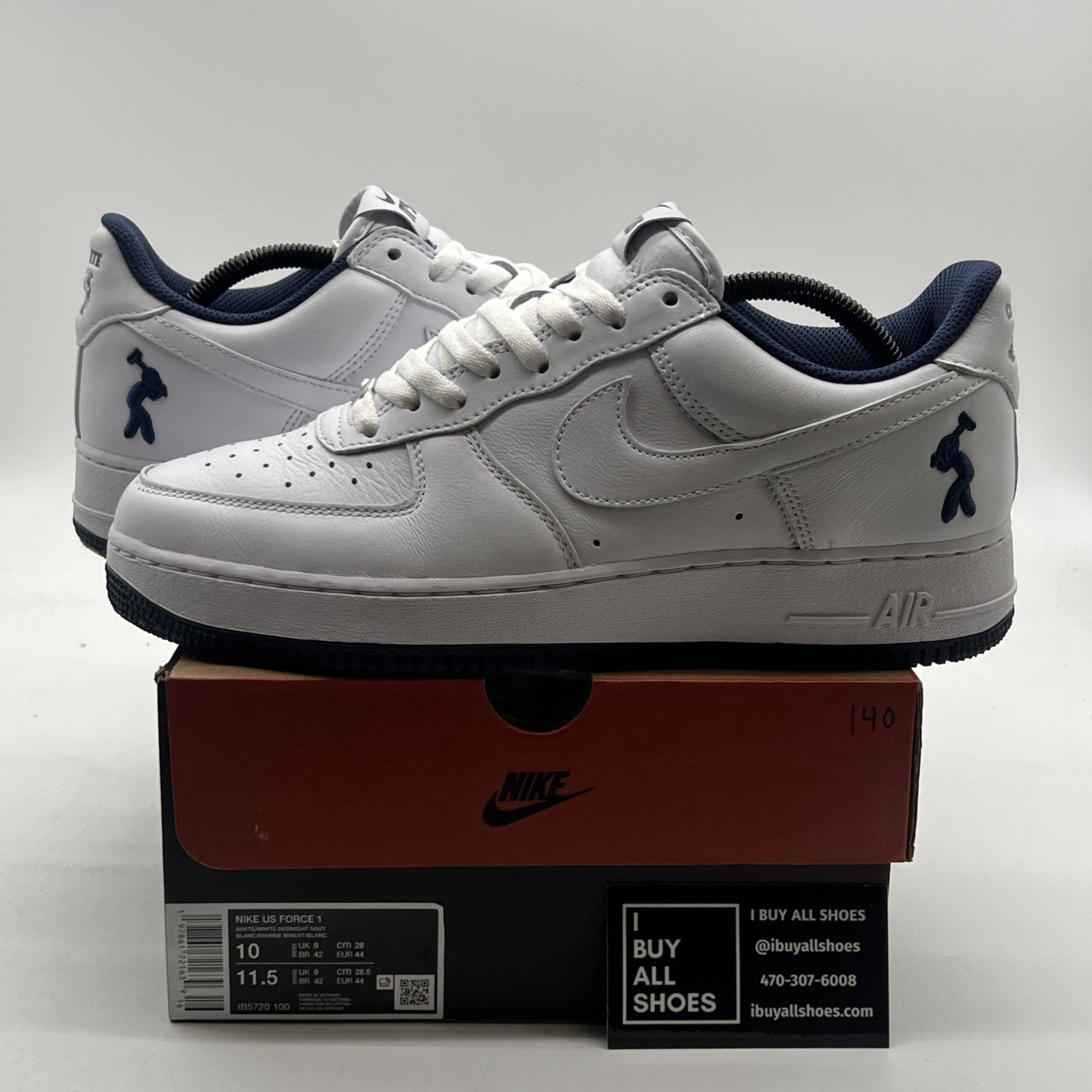 Size 10 - Nike Lil Yachty x Air Force 1 Low Concrete Boys (IB5720-100)