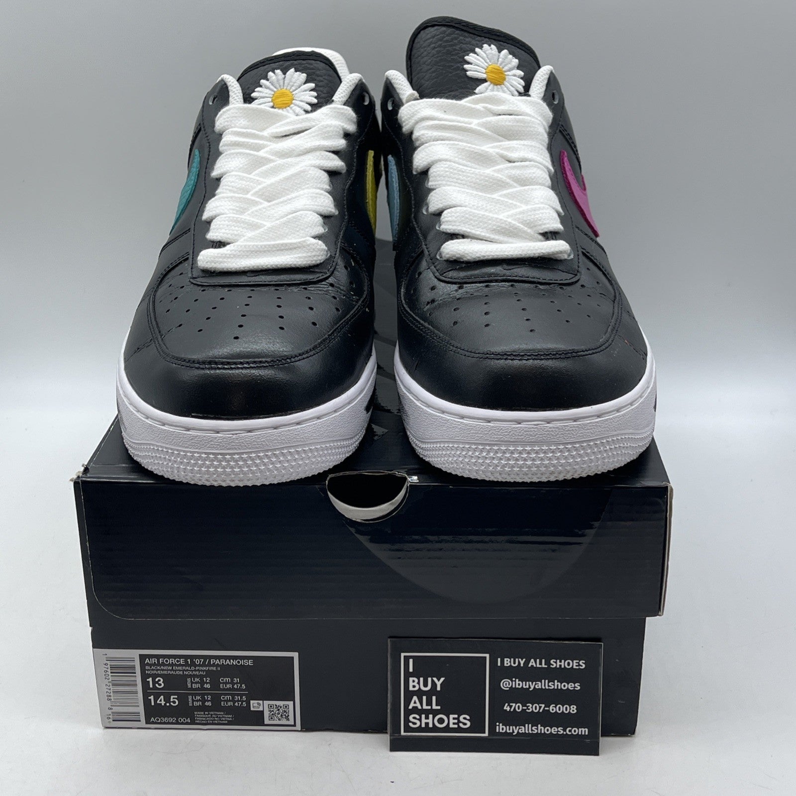 Size 13 - Nike G-Dragon x Air Force 1 '07 Para-Noise 3.0 (AQ3692-004)