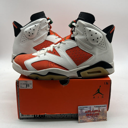 Size 12 - Air Jordan 6 Retro Gatorade (384664-145)