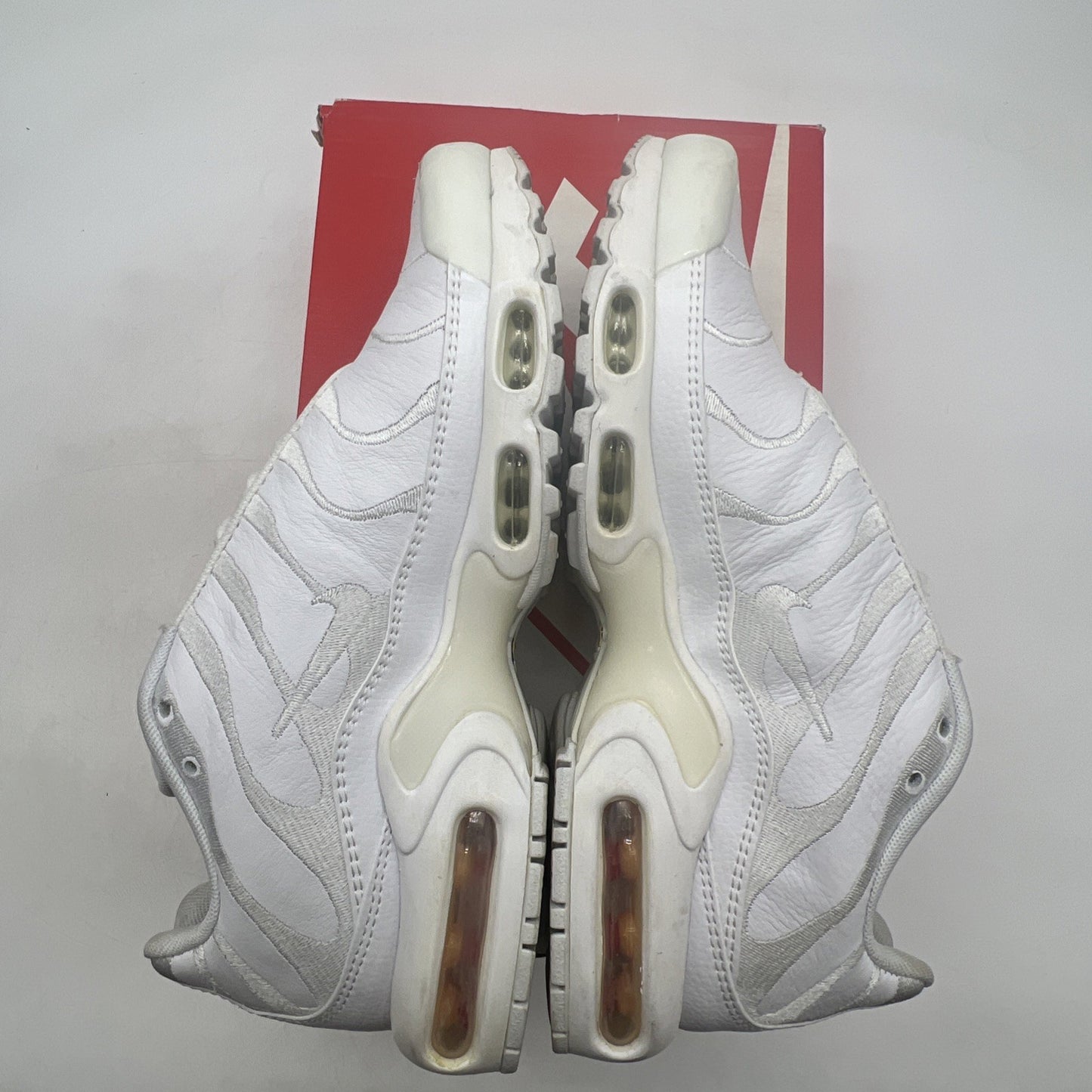 Size 8.5 - Nike Air Max Plus TN Triple White (AJ2029-100)