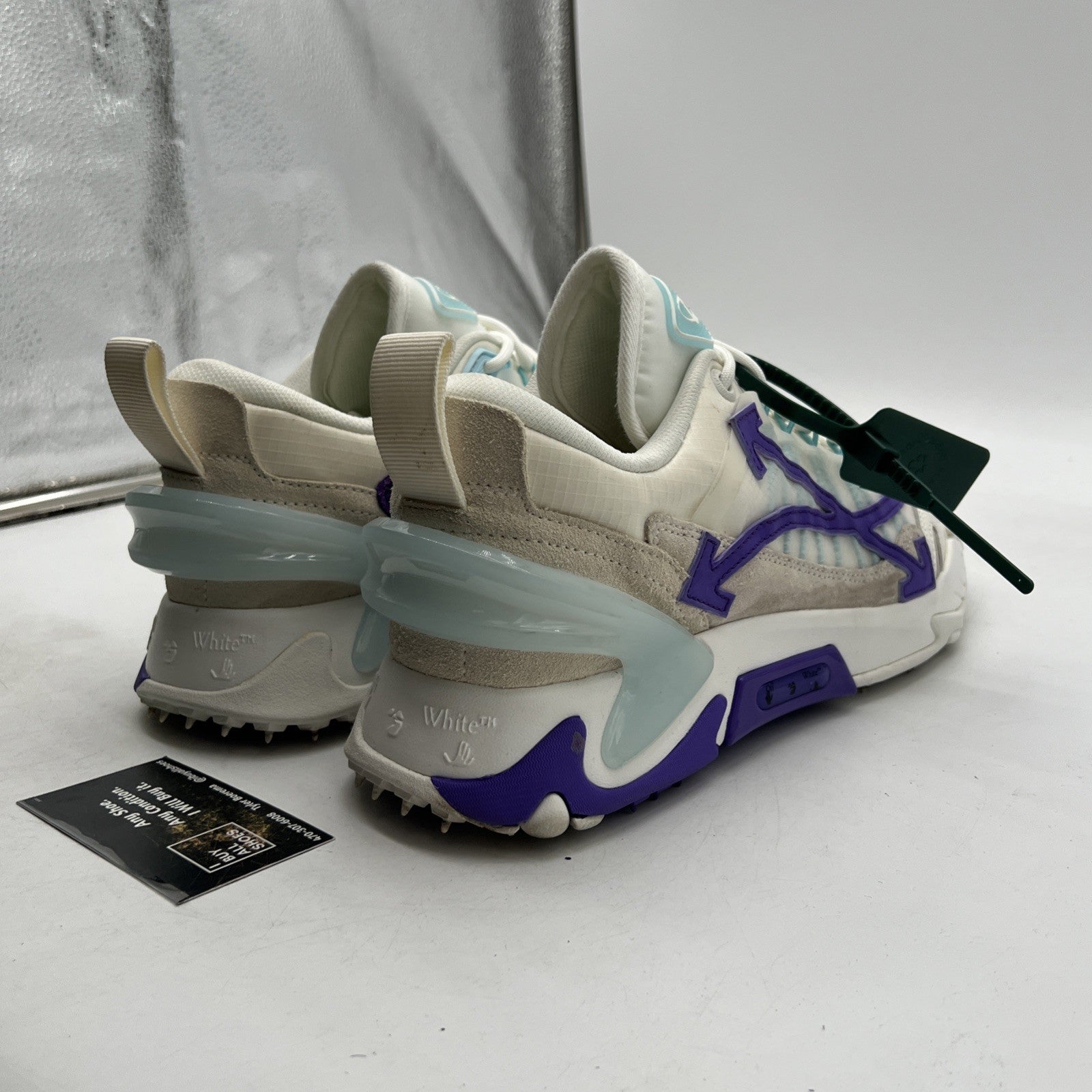 Size 45 - Off-White Odsy 2000 Men's Sneakers White Purple