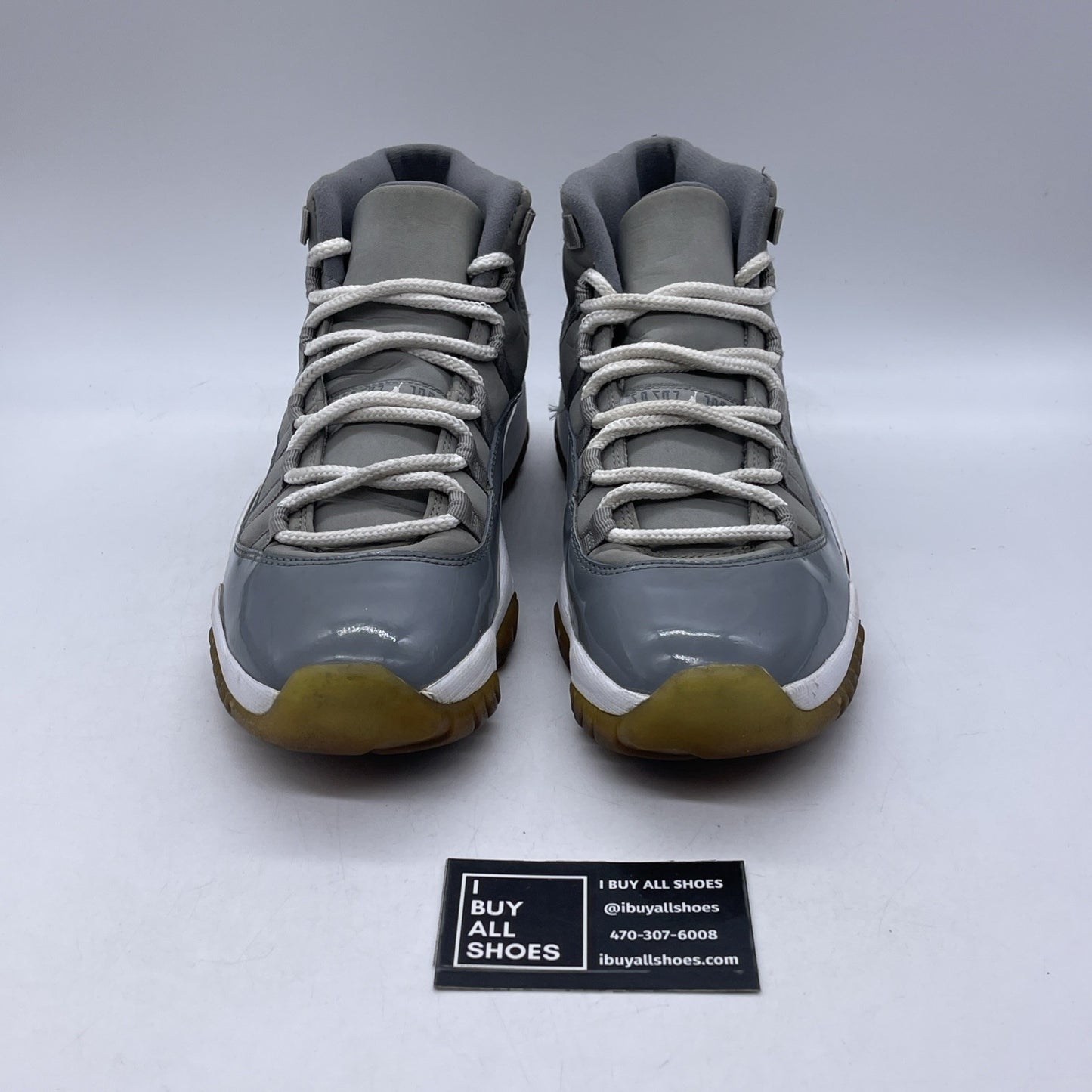 Size 8.5 - Air Jordan 11 Retro 2010 Cool Grey (378037-001)