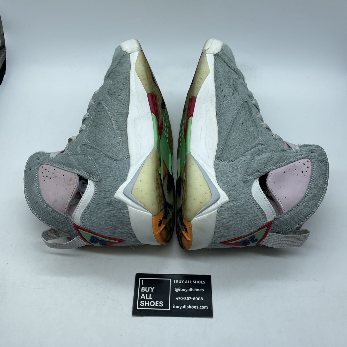 Size 12 - Air Jordan 7 Retro SE Hare 2.0 Grey Pink Red Suede (CT8528-002)