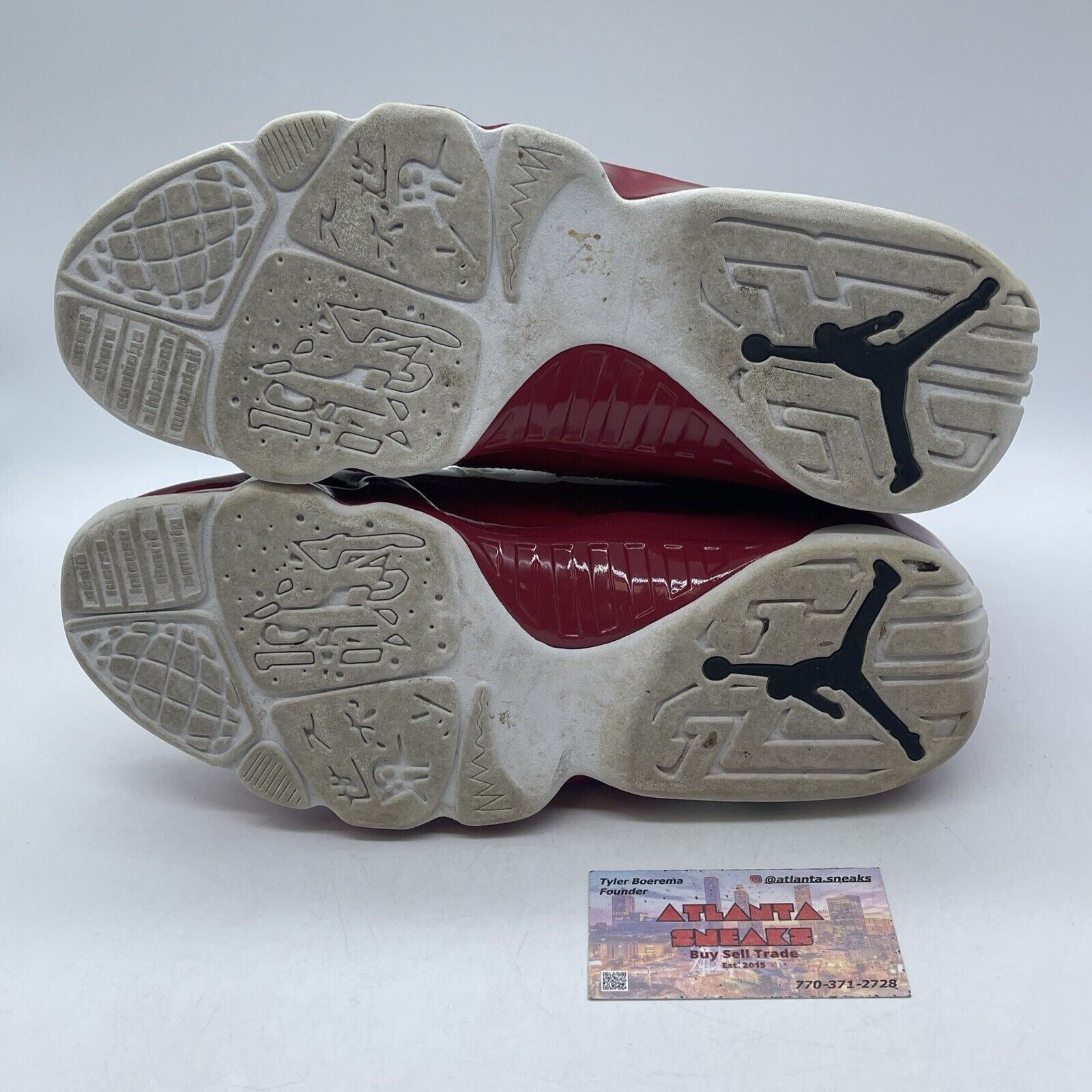 Size 10 - Air Jordan 9 Retro Gym Red White Leather (302370-160)