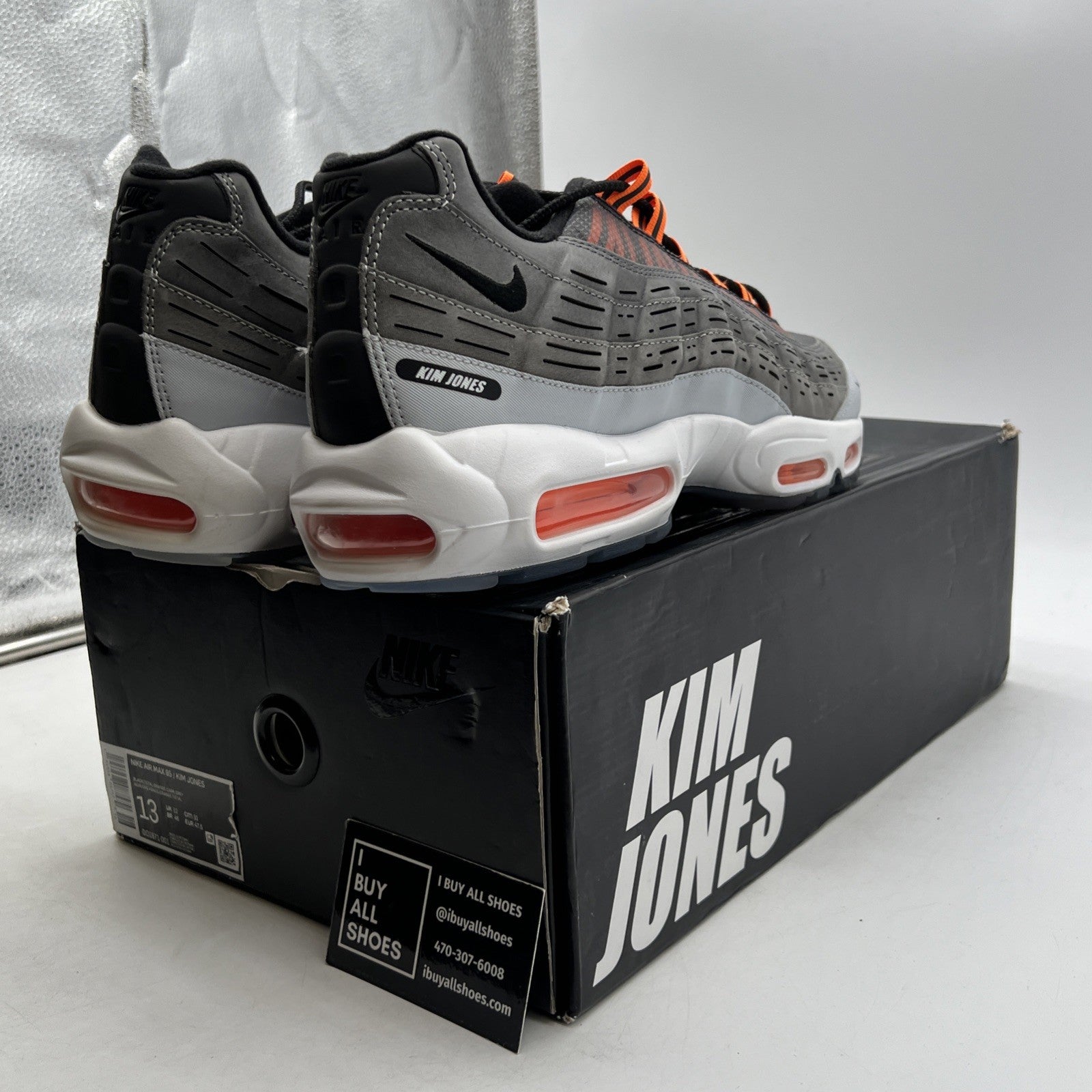 Size 13 - Nike Kim Jones x Air Max 95 Total Orange (DD1871-001)