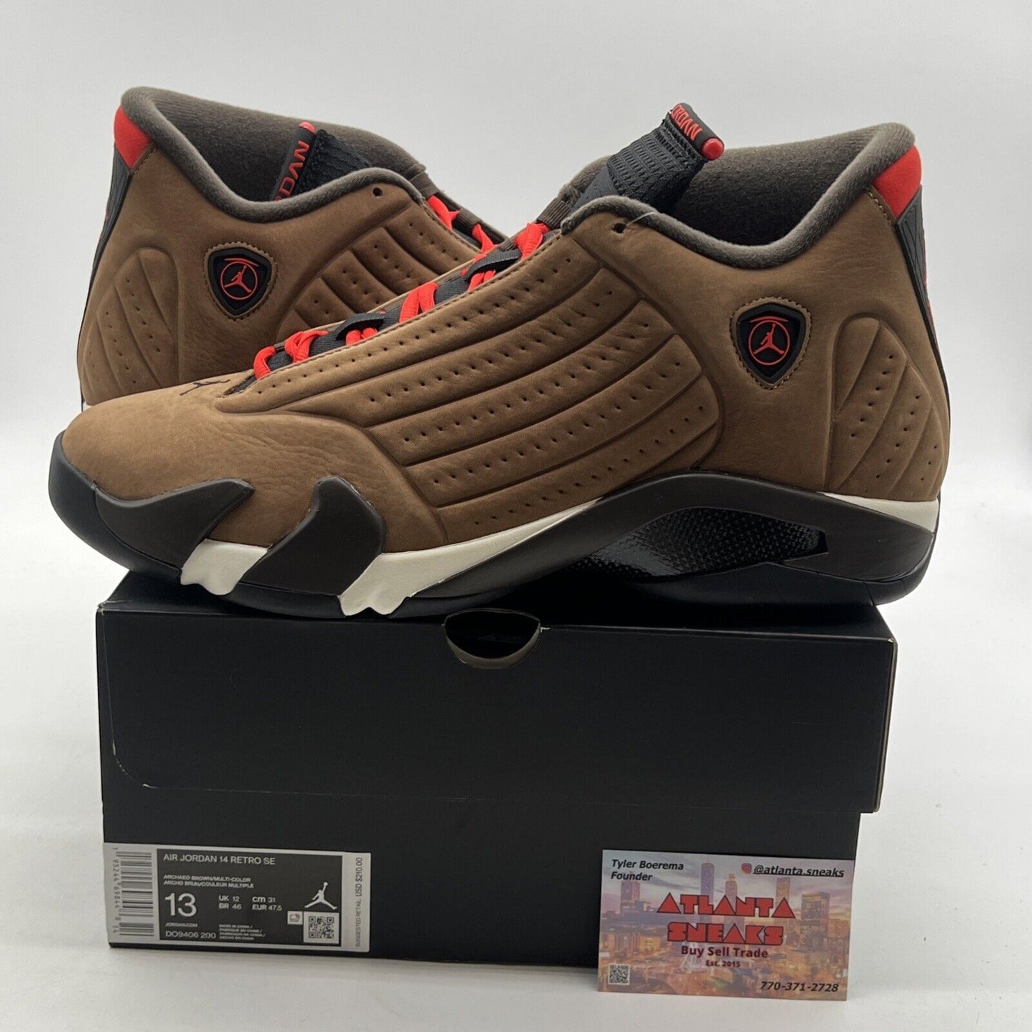 Size 13 - Air Jordan 14 Retro Winterized (DO9406-200)