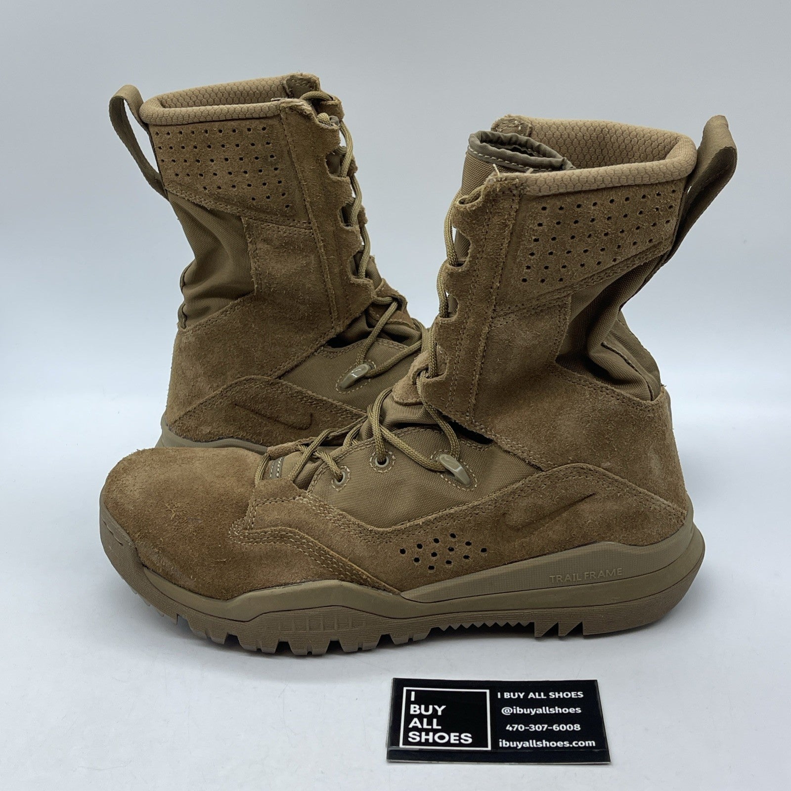Size 8.5 - Nike SFB Field 2 8 Inch Leather Coyote Brown Suede (AQ1202-900)