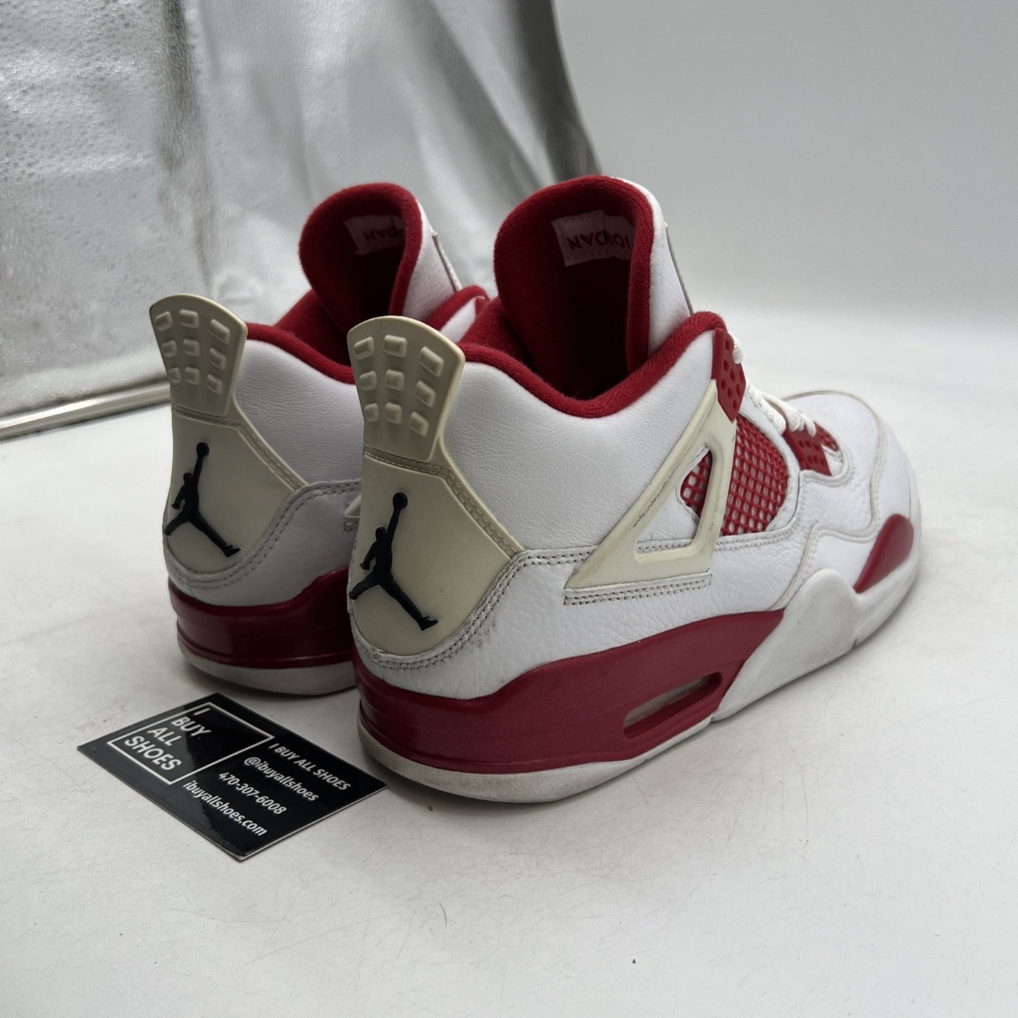 Size 9.5 - Air Jordan 4 Retro alternate 89 2016 (308497-106)