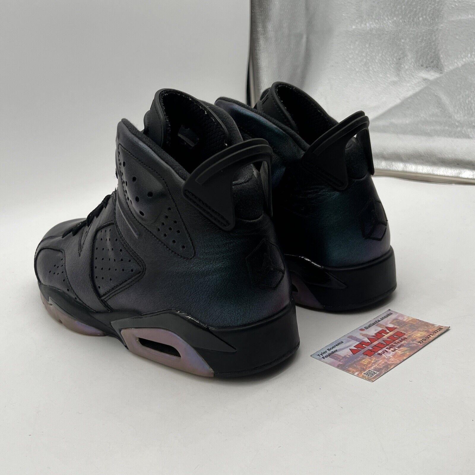 Size 11.5 - Air Jordan 6 Retro All Star - Chameleon Blue Purple (907961-015)