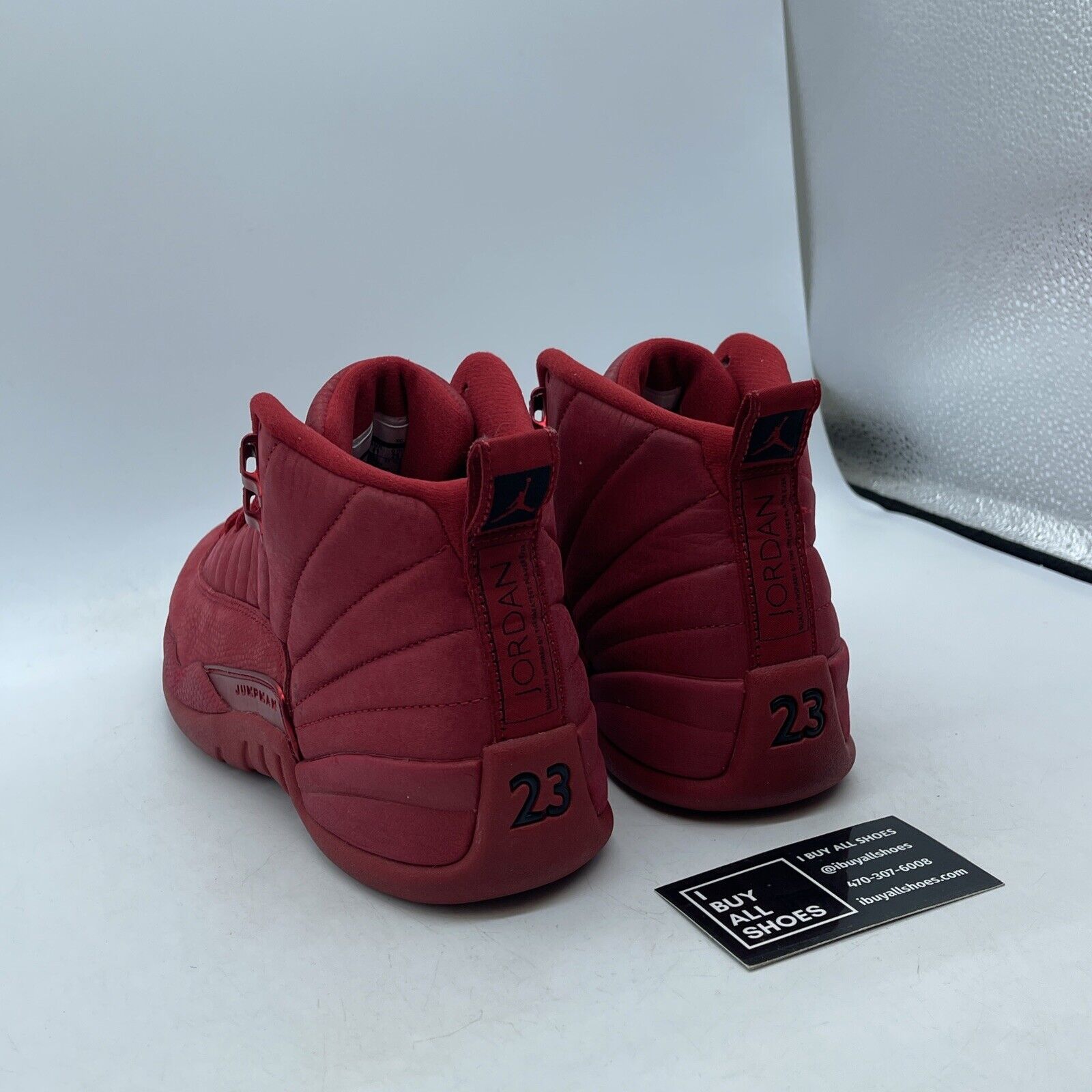 Size 8 - Air Jordan 12 Retro Gym Red Black Suede Leather (130690-601)