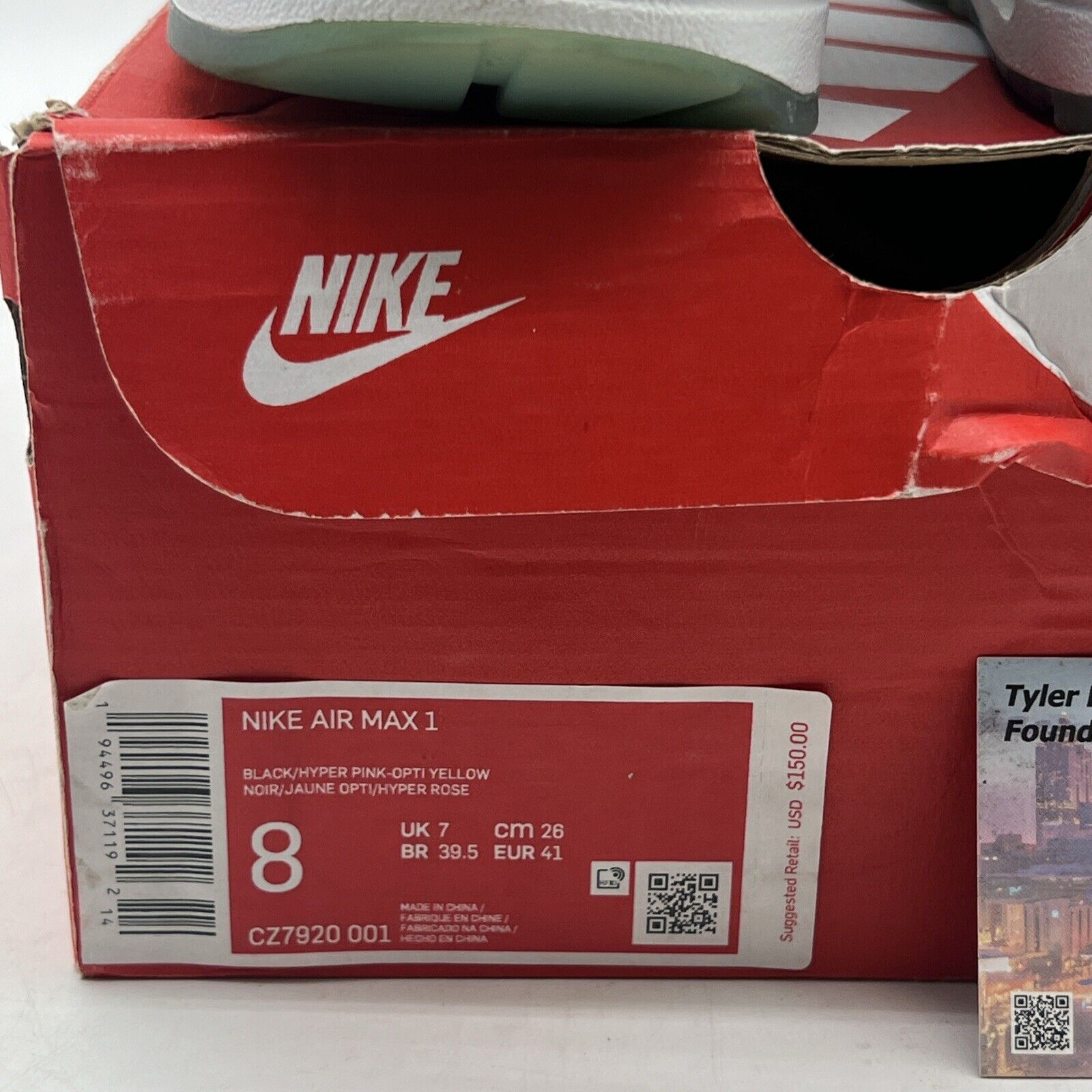 Size 8 - Nike Air Max 1 90s Water Sports (CZ7920-001)