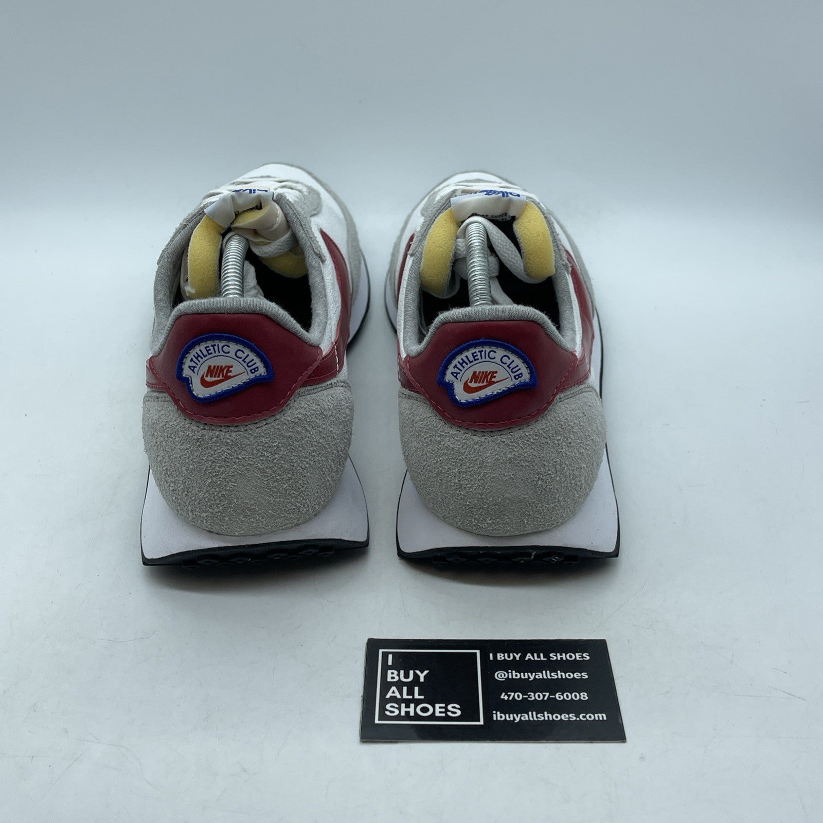 Size 13 - Nike Waffle Trainer 2 White Light Smoke Grey Gym Red (DJ6054-101)